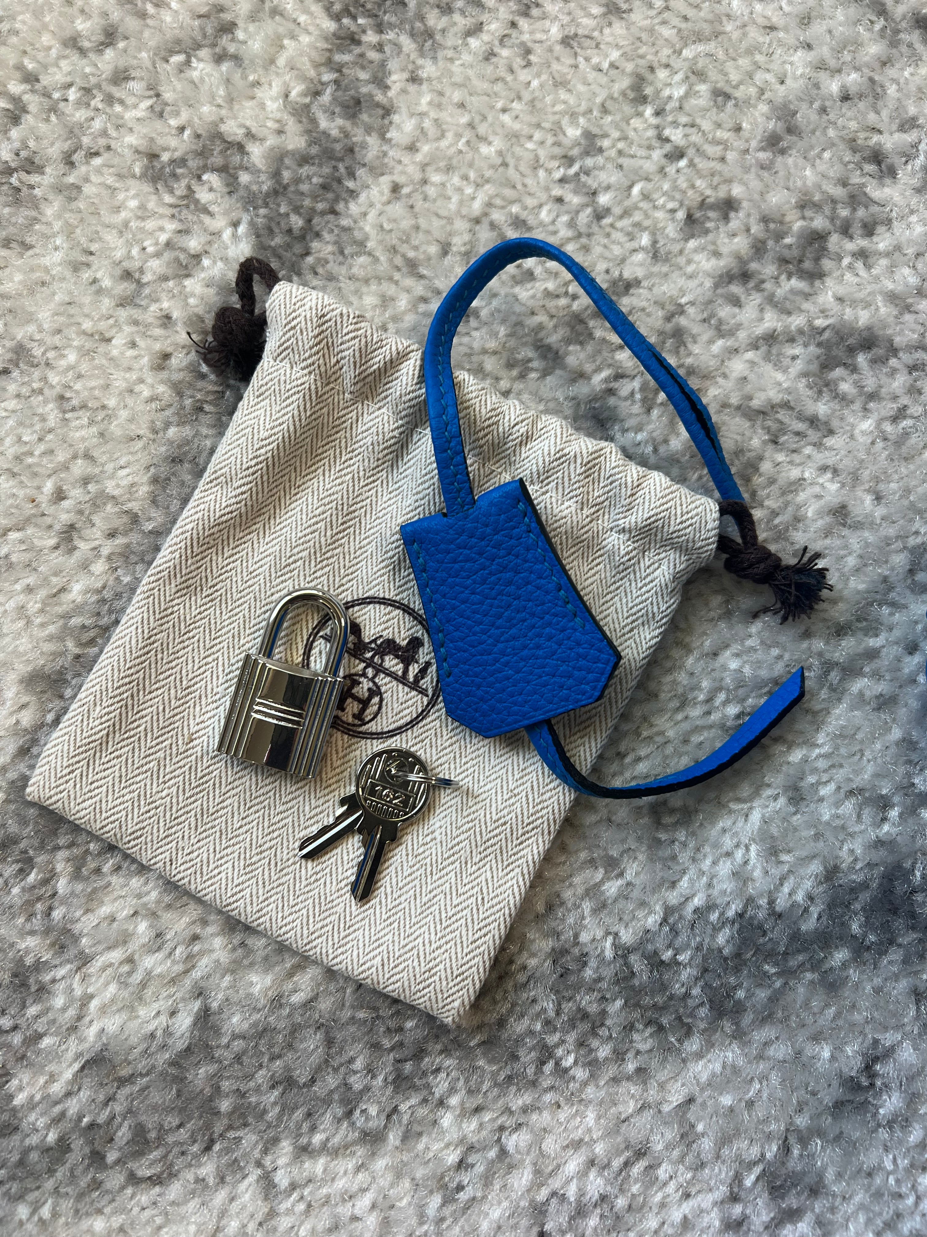 [TOP] HERMES Birkin w PHW 35cm - Royal Blue