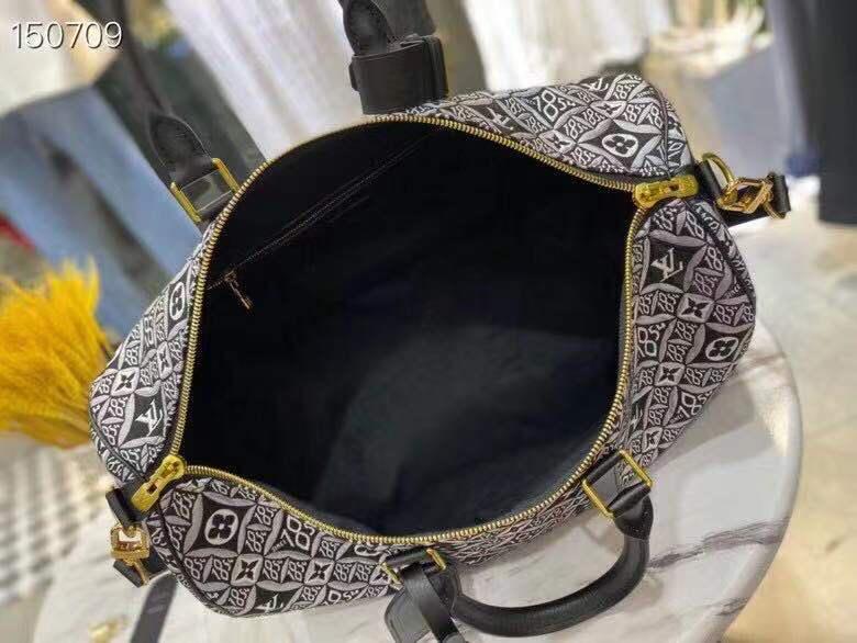 [TOP] Louis Vuitton LV Duffle KeepAll Bag 1854 45cm-Brown