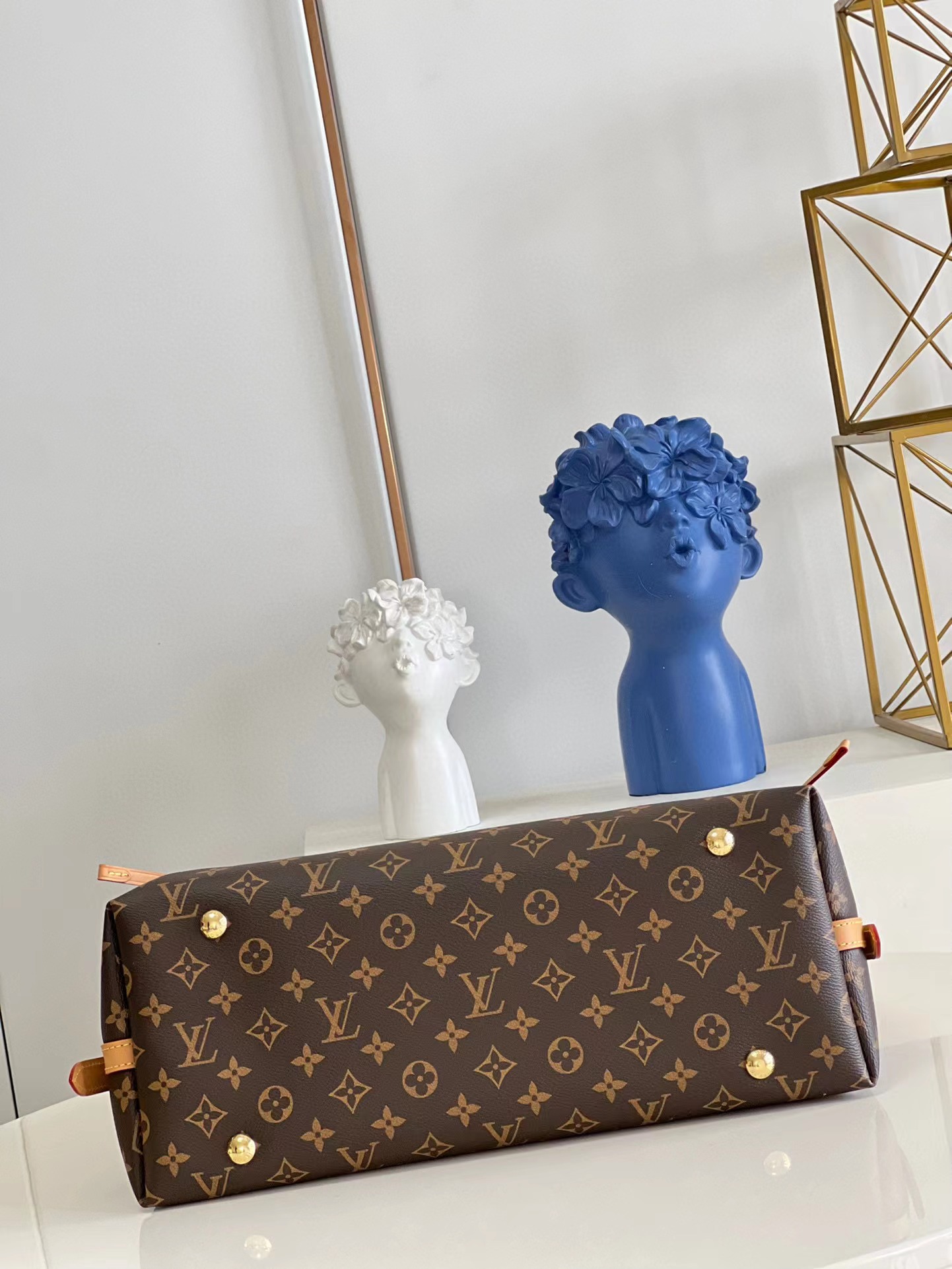[TOP] Louis Vuitton LV Carryall Monogram Bag-2 sizes-Brown