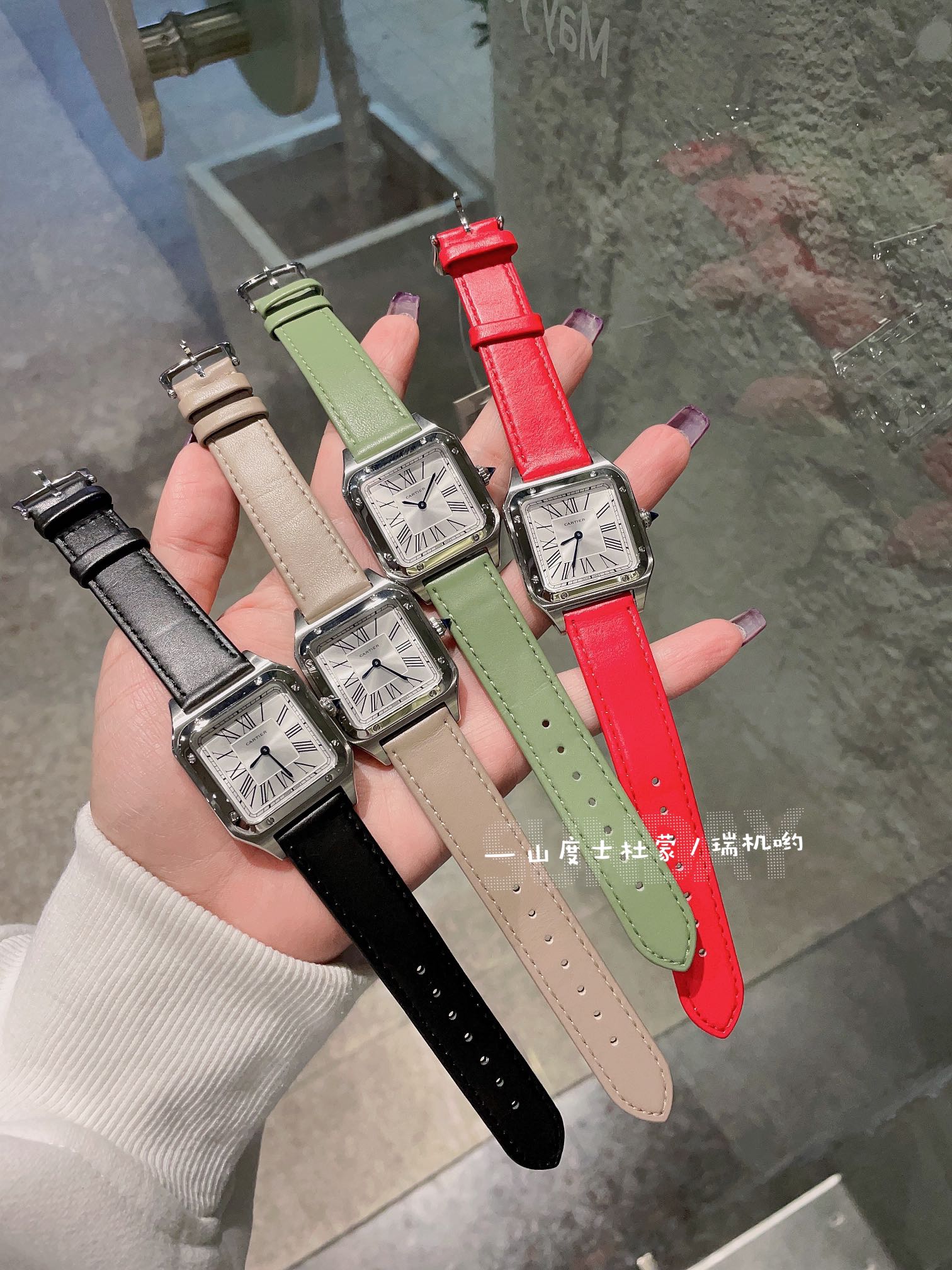 [TOP] Cartier Santos Dumont Watches  - 4 Color