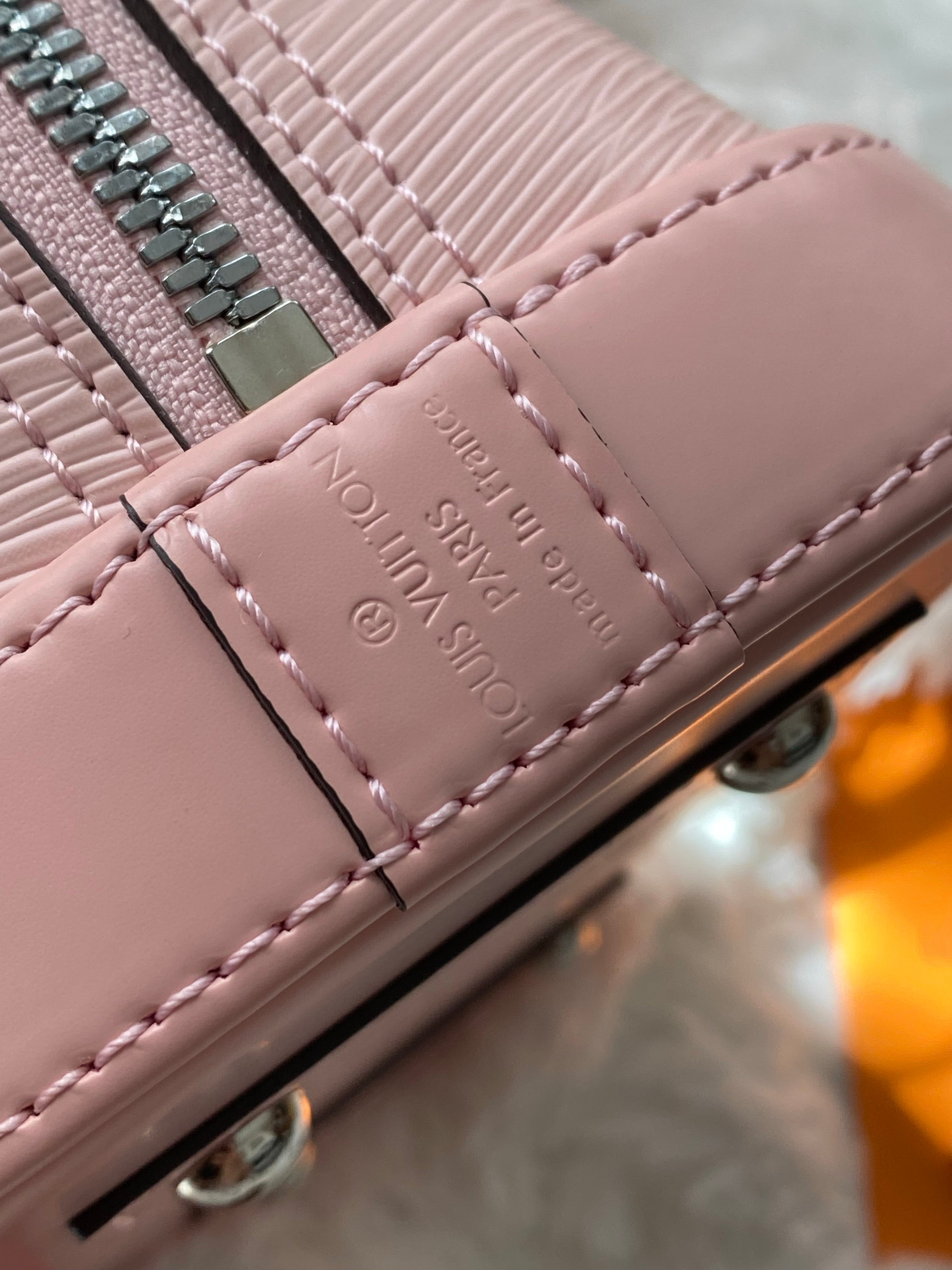 [TOP] Louis Vuitton LV  Alma BB Epi Leather  23.5X17.5X11.5cm - Pink