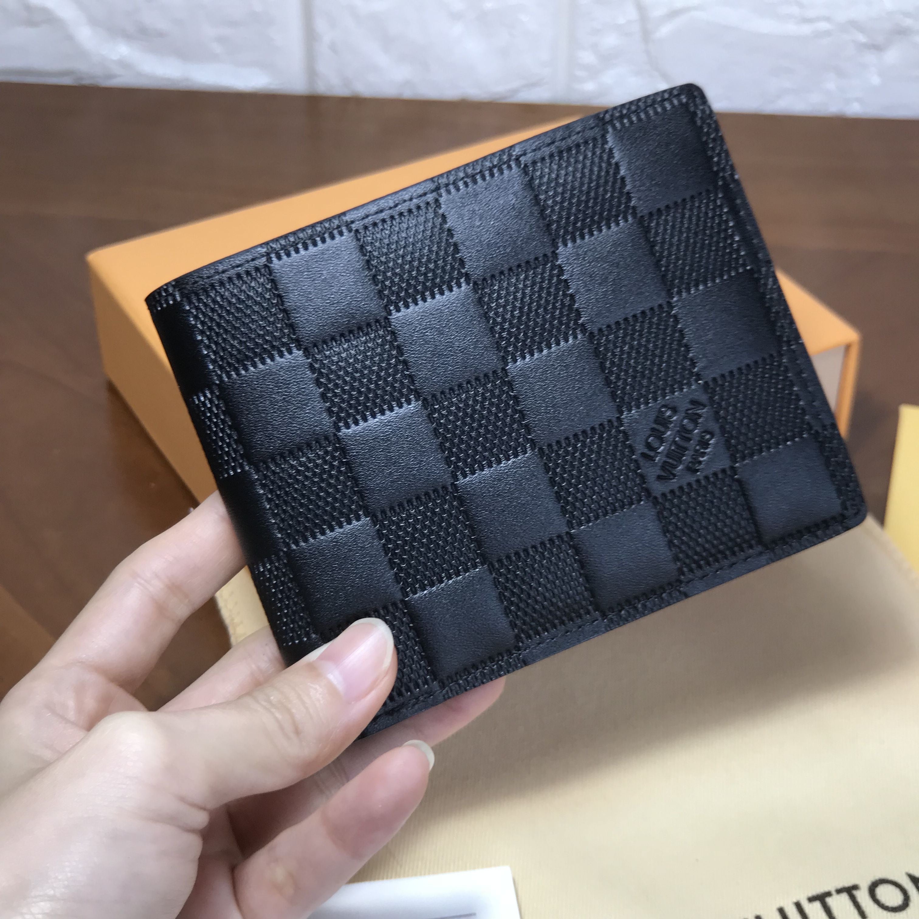 [TOP] Louis Vuitton LV LV Men Multiple Wallet Damier Infini Leather