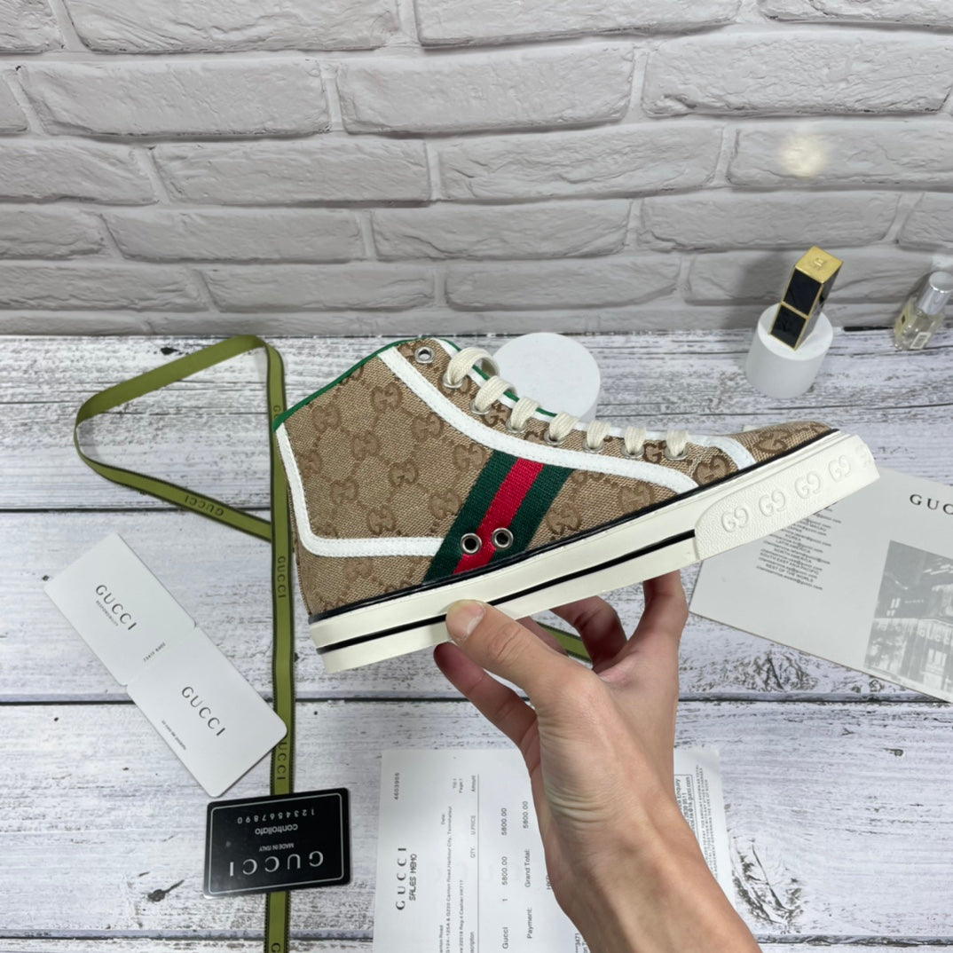 [TOP] GUCCI G*G Supreme High Top 1977 Sneakers