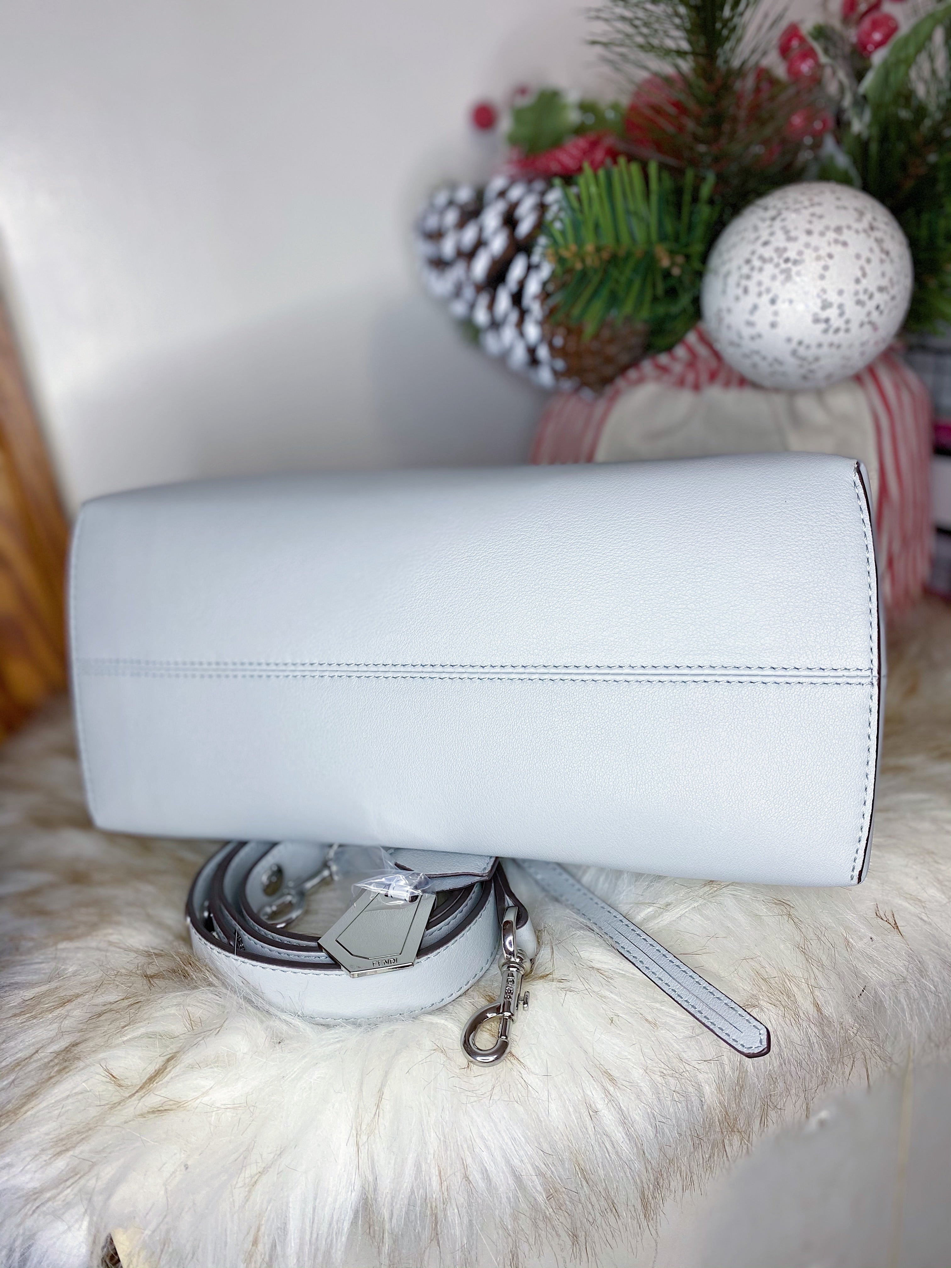 [TOP] FENDI By The Way Studded Leather Shoulder Bag