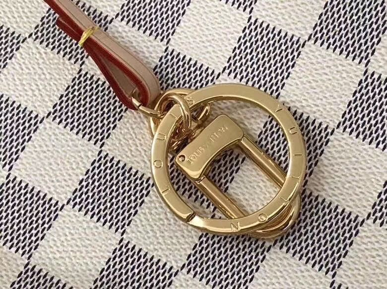 [TOP] Louis Vuitton LV  Damier Azur  Artsy MM 41 x 32 x 22 cm-Beige