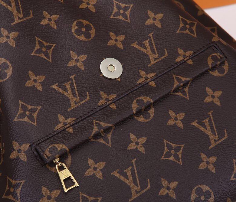 [TOP] Louis Vuitton LV  Backpack Montsouris Monogram PM 27.5x33x14cm-Brown
