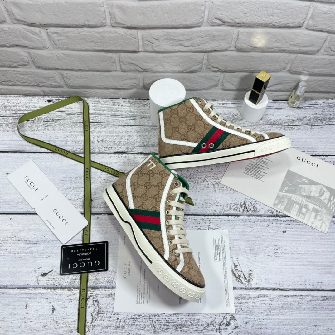 [TOP] GUCCI G*G Supreme High Top 1977 Sneakers