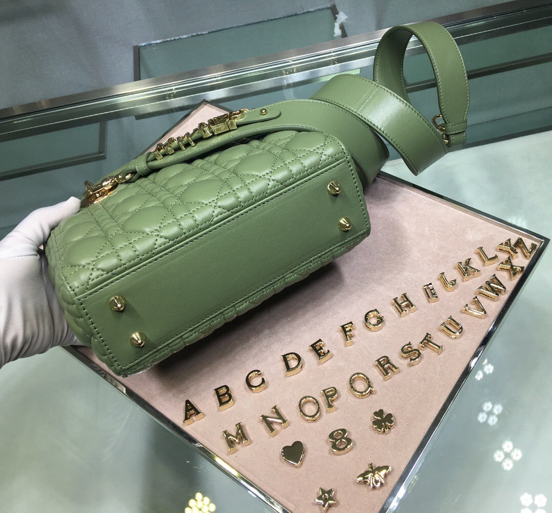 [TOP] Christian Dior Lady Christian Dior Bag Abc - Green