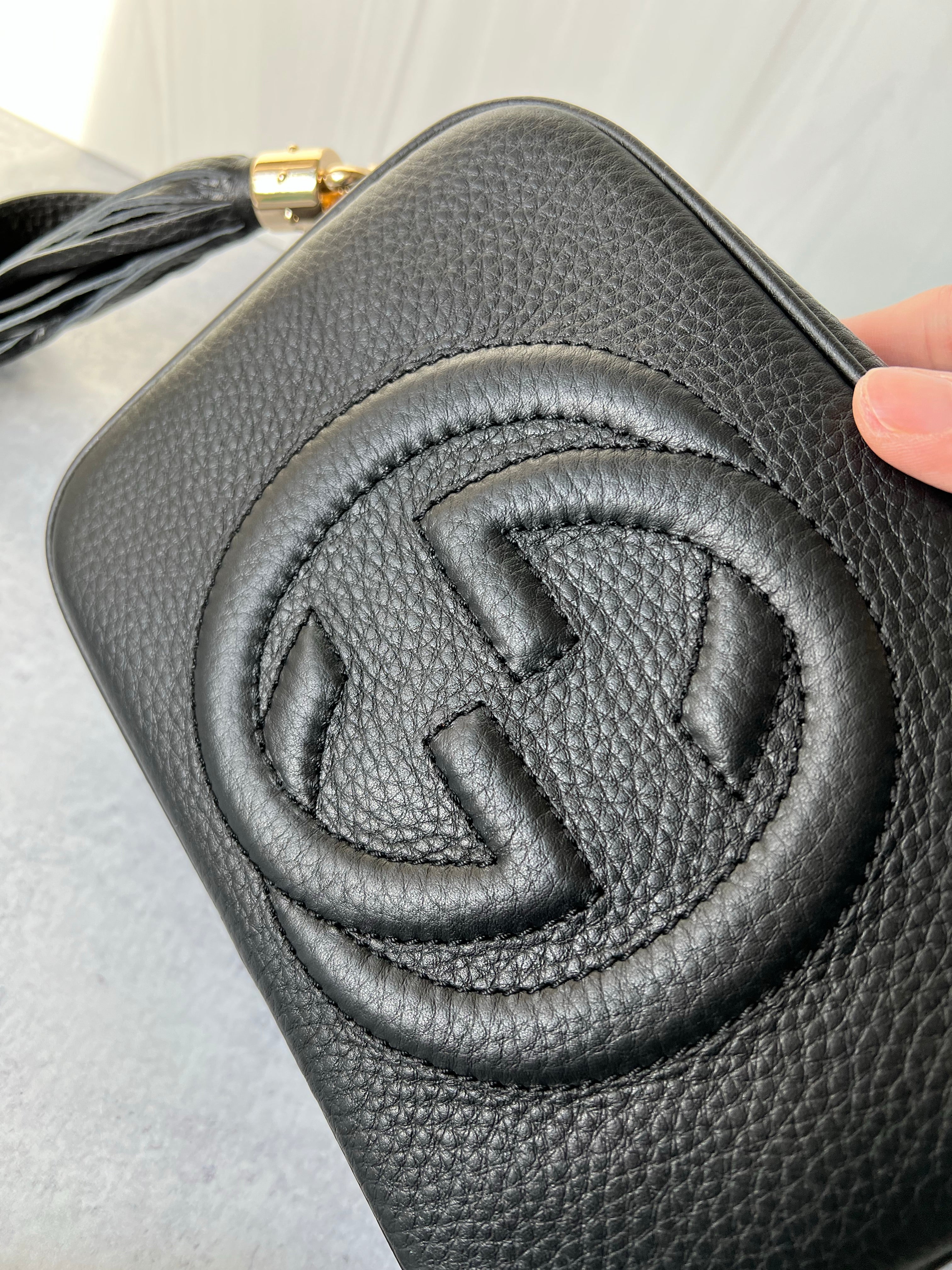 [TOP] GUCCI Soho Bag 21 x 15 x 7 cm - Black