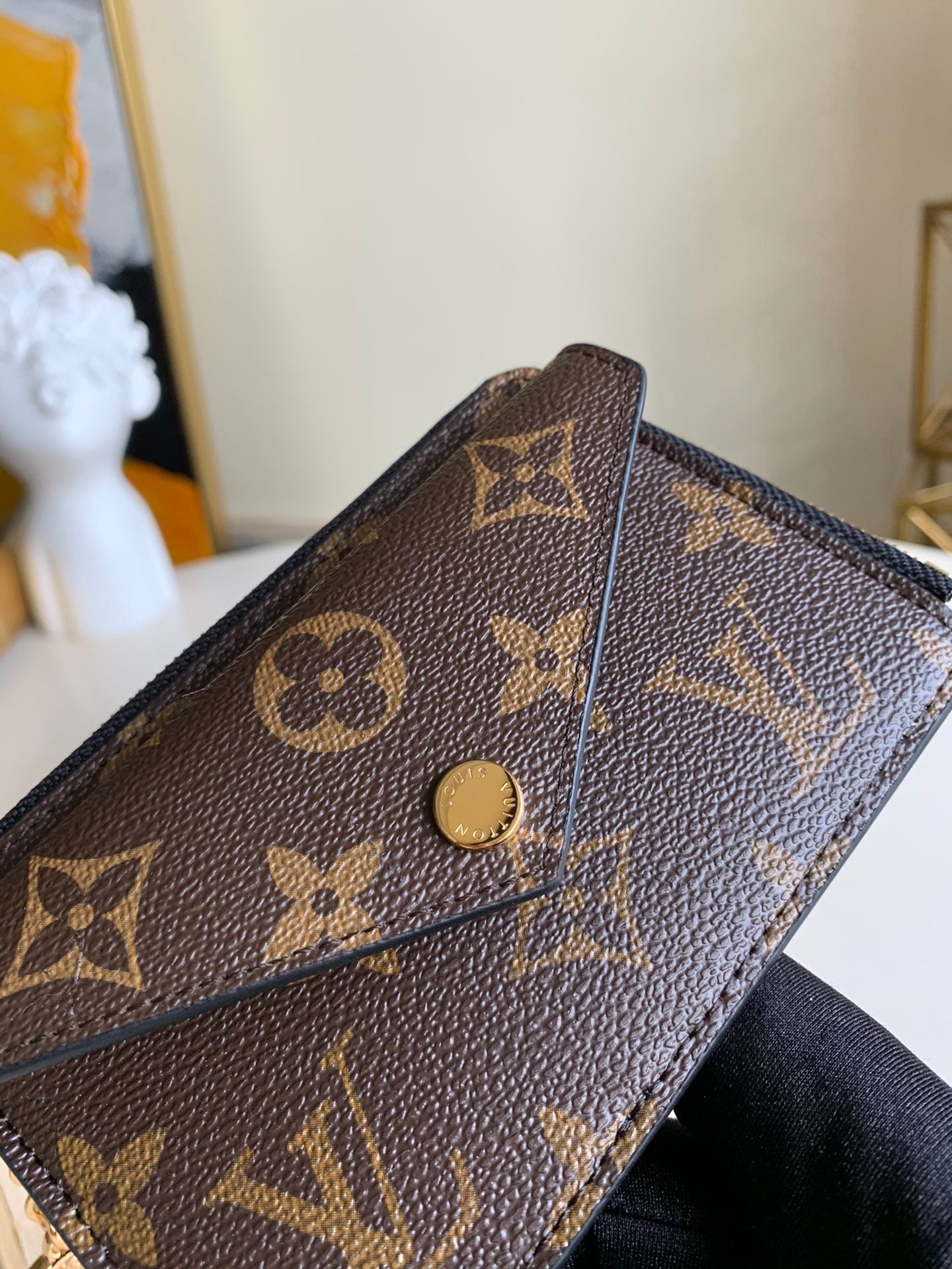 [TOP] Louis Vuitton LV LV Compact Key Wallet - Monogram