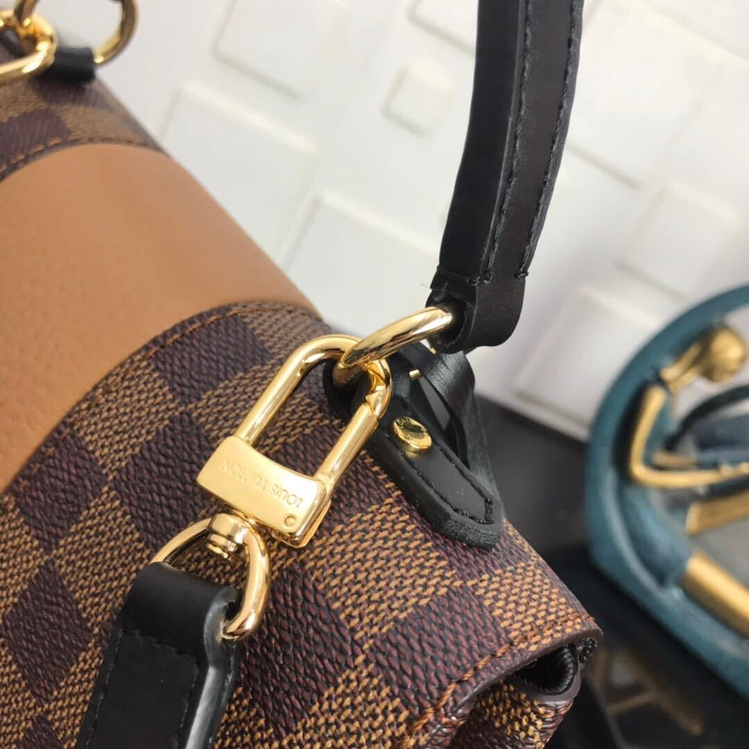 [TOP] Louis Vuitton LV Magnolia Damier Ebene Canvas Bond Street 24.0 x 17.0 x 9.5 cm- Brown