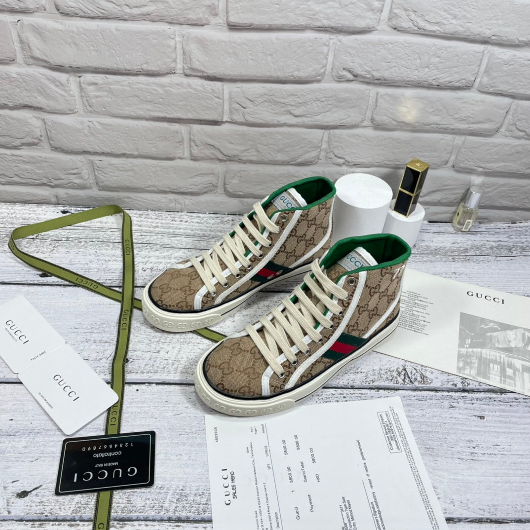 [TOP] GUCCI G*G Supreme High Top 1977 Sneakers