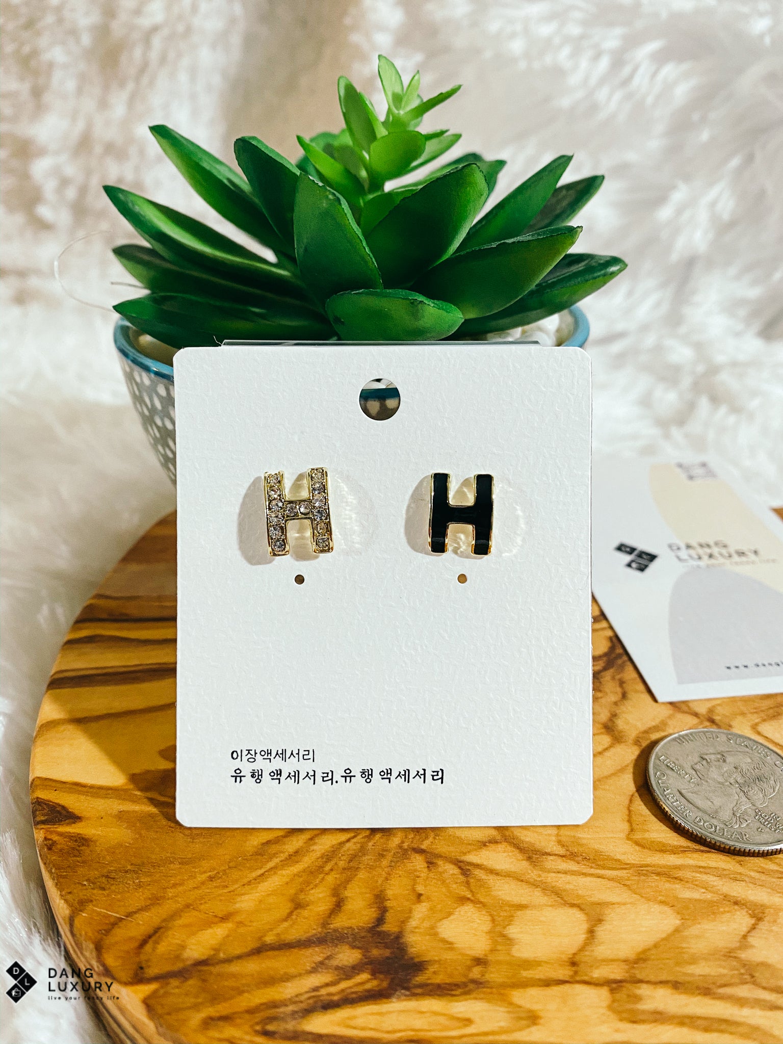 [TOP] HERMES Earring Studs