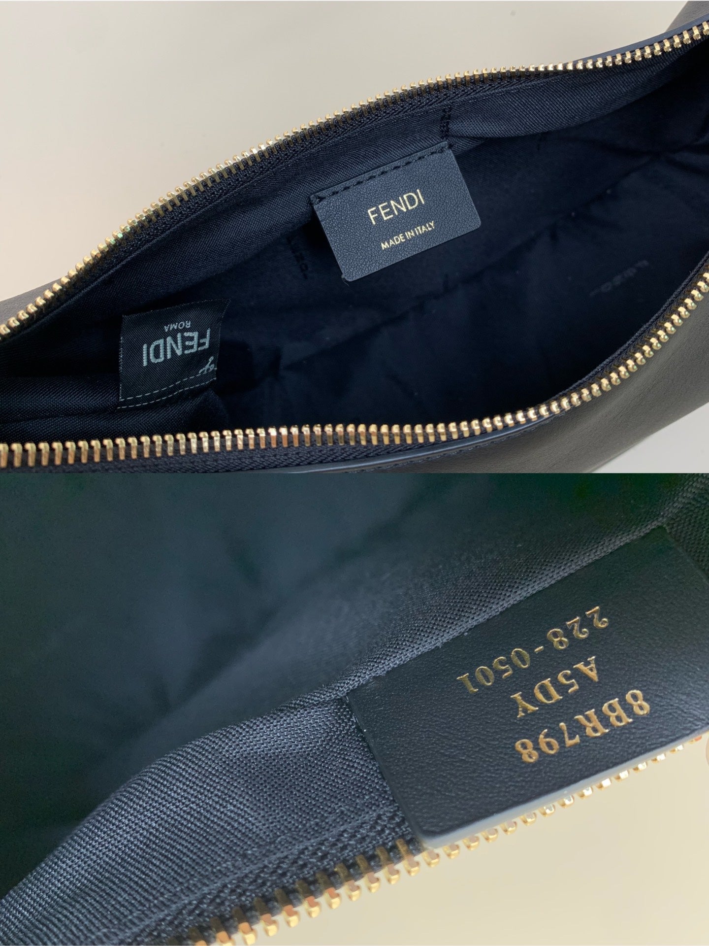 [TOP] FENDI FENDIgraphy Small Bag - Black