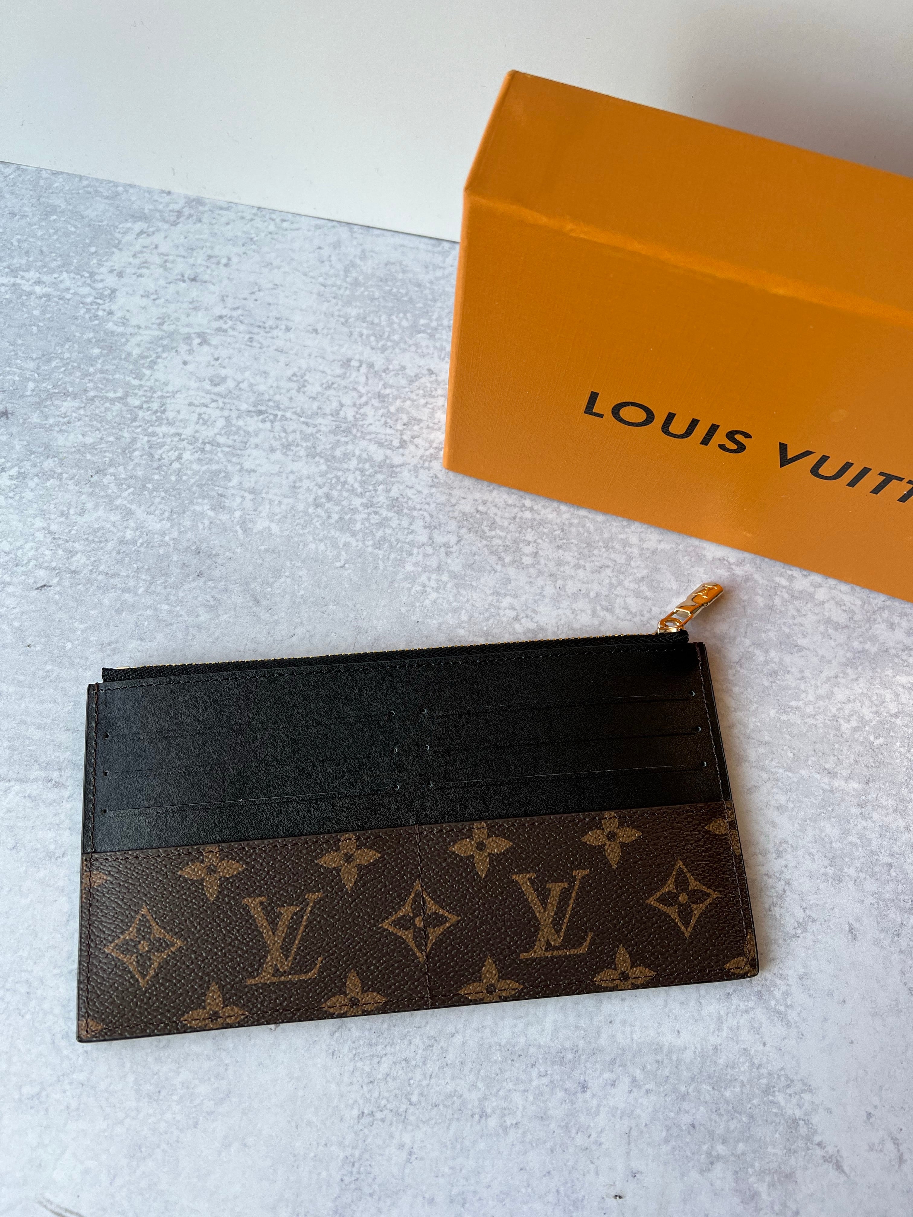 [TOP] Louis Vuitton LV LV Slim Purse Monogram - Black
