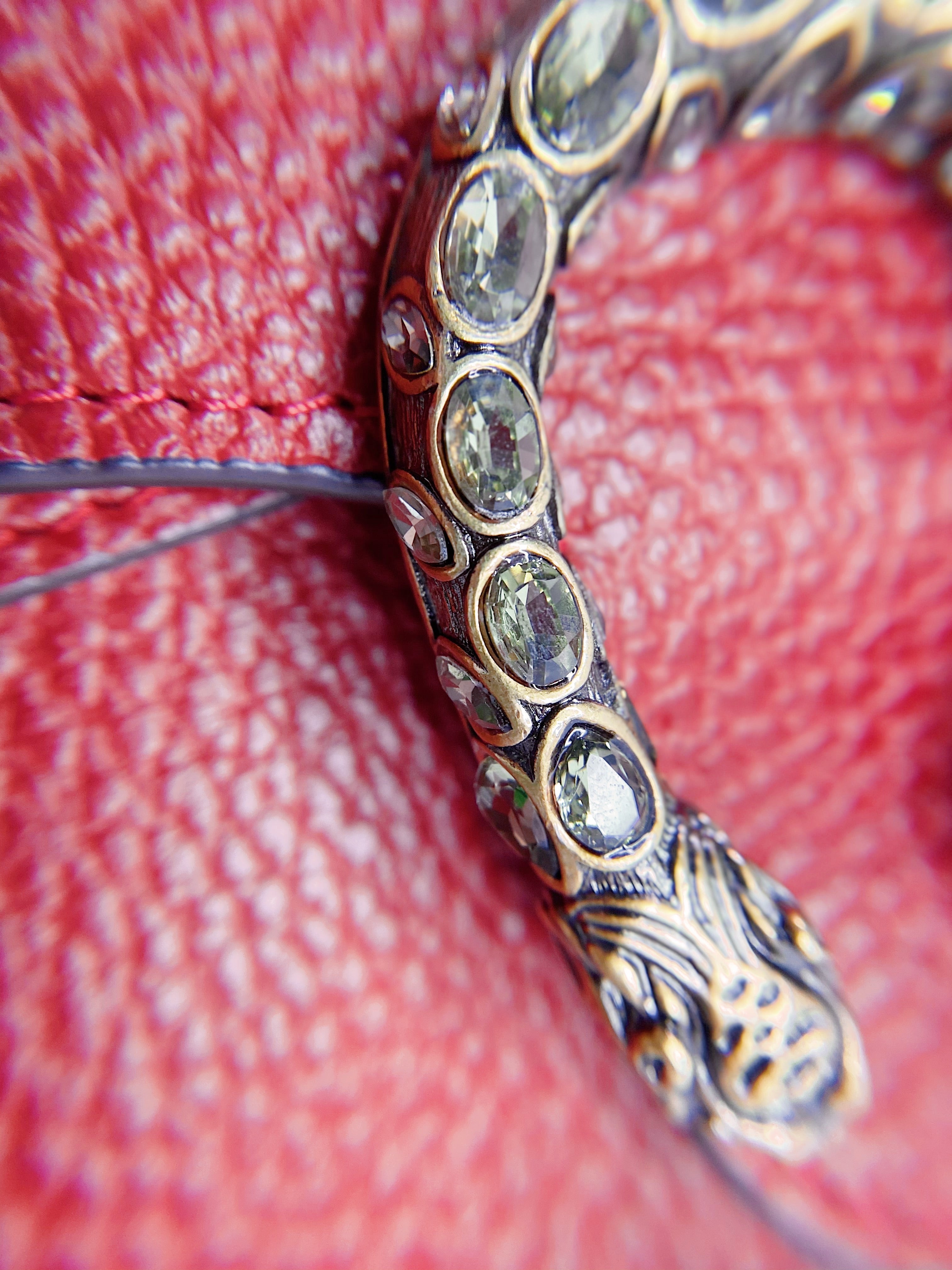 [TOP] GUCCI Dionysus Bag Leather Super Mini 16.5cm - RED