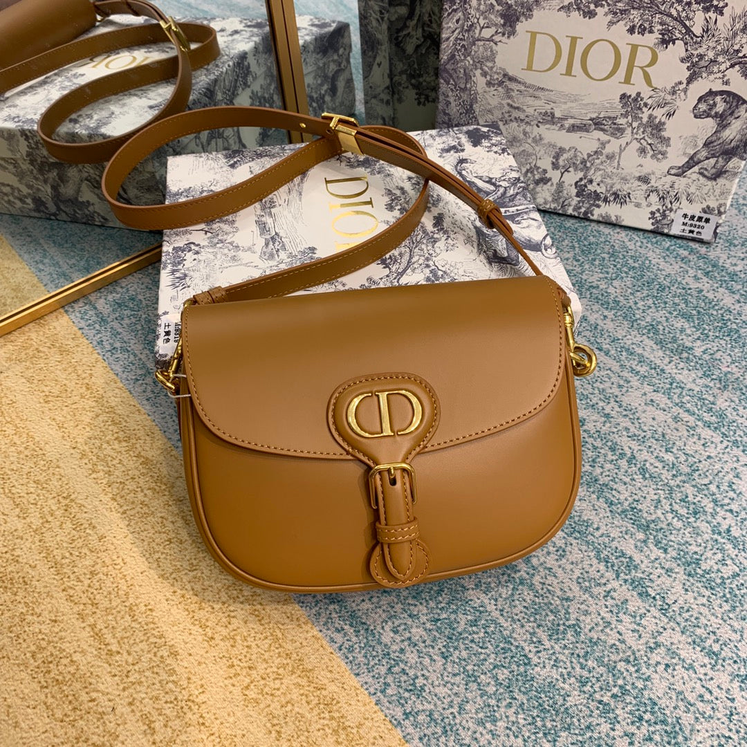 [TOP] Christian Dior Bobby Bag Medium 23cm  - Brown