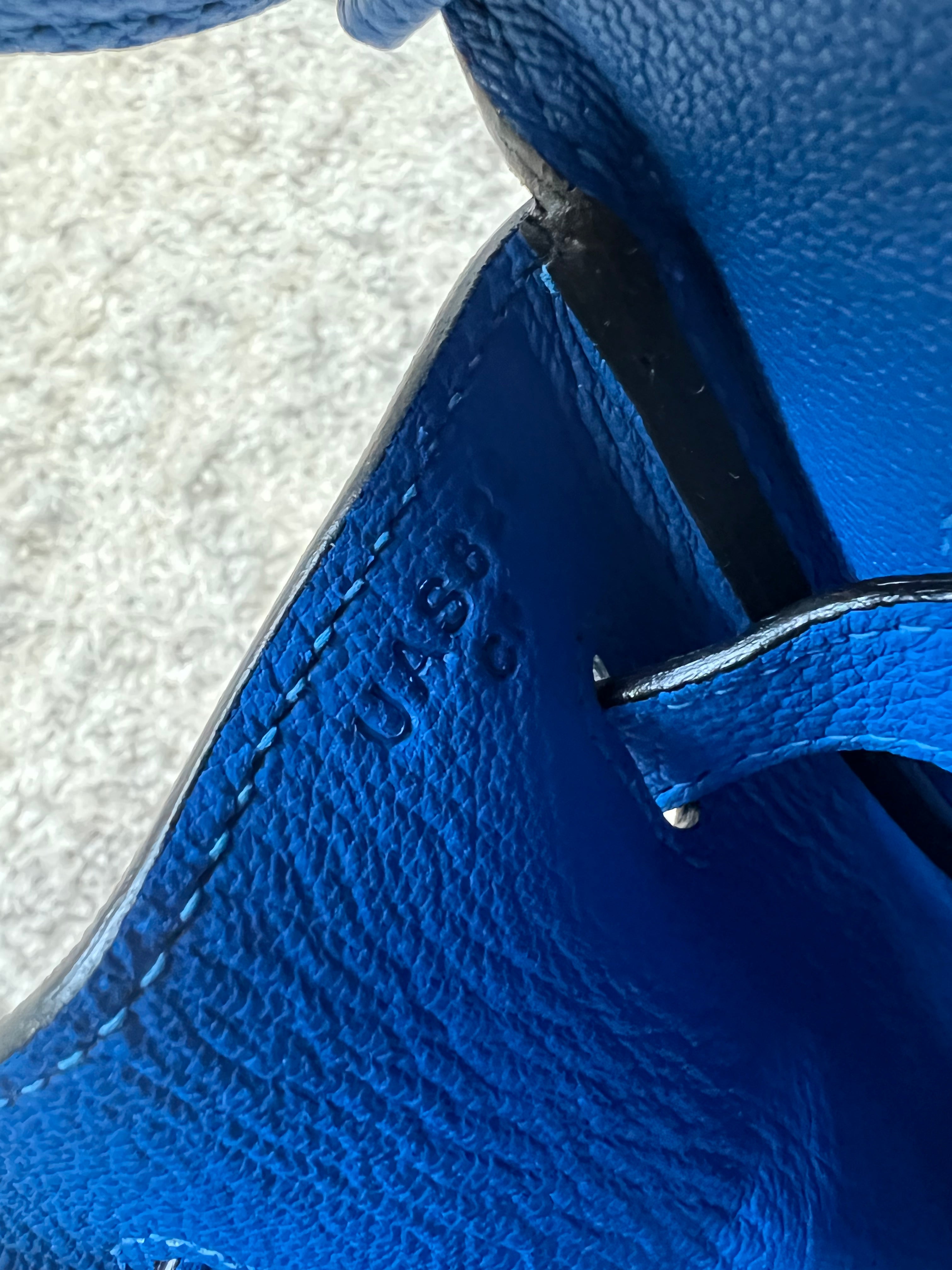 [TOP] HERMES Birkin w PHW 35cm - Royal Blue