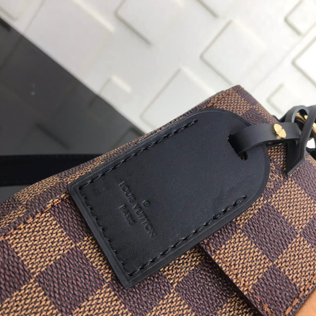 [TOP] Louis Vuitton LV Magnolia Damier Ebene Canvas Bond Street 24.0 x 17.0 x 9.5 cm- Brown