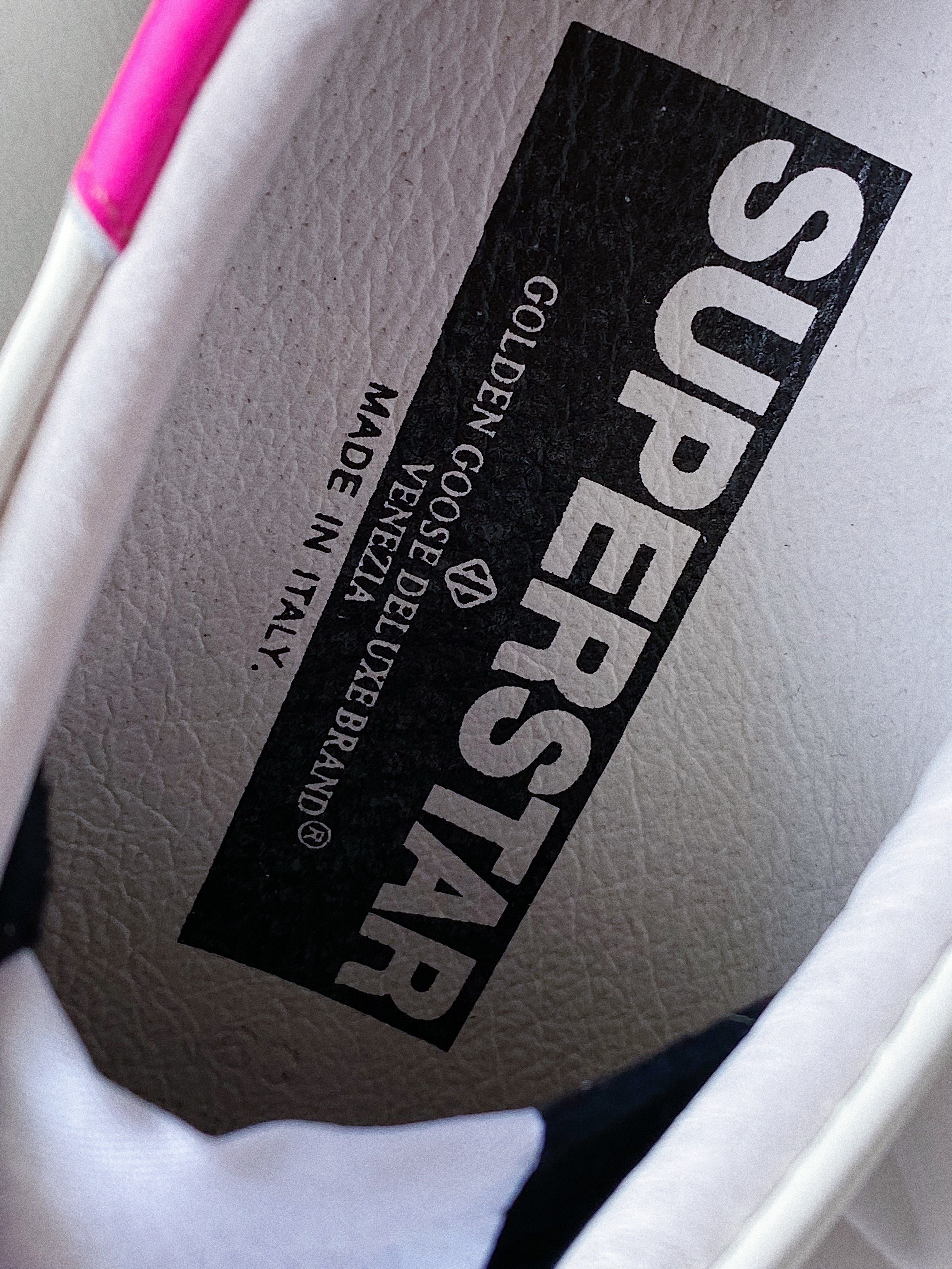 [TOP] GGDB Super Star Sneakers - Pink and Silver