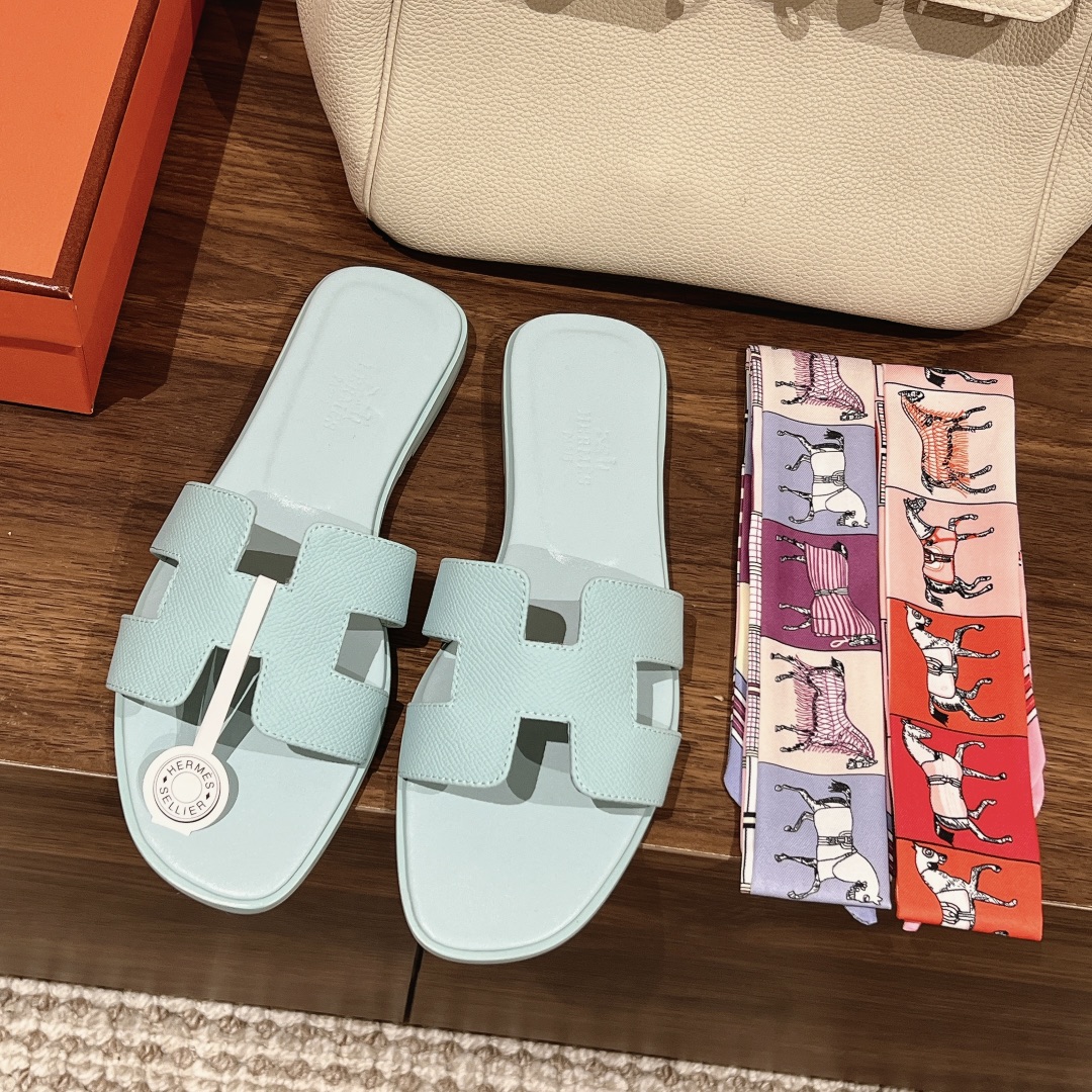 [TOP] HERMES Oran Sandals - 16 Color