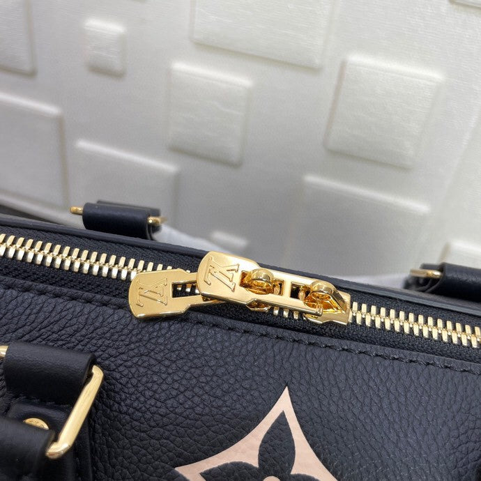 [TOP] Louis Vuitton LV Speedy Bandouliere 25 Bi Color - Black