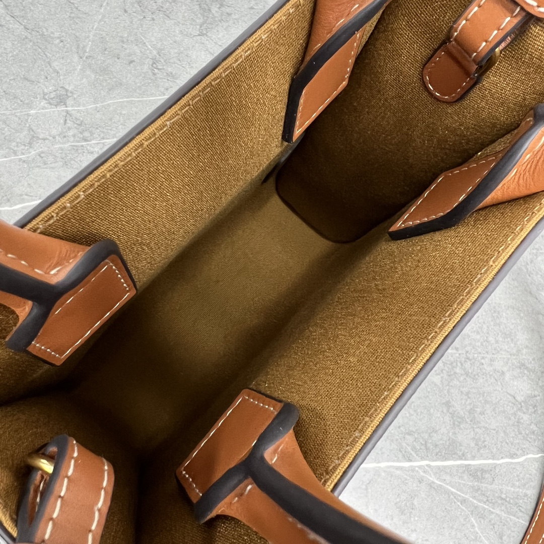 [TOP] CELINE Triomphe Tote Mini 17-20-6