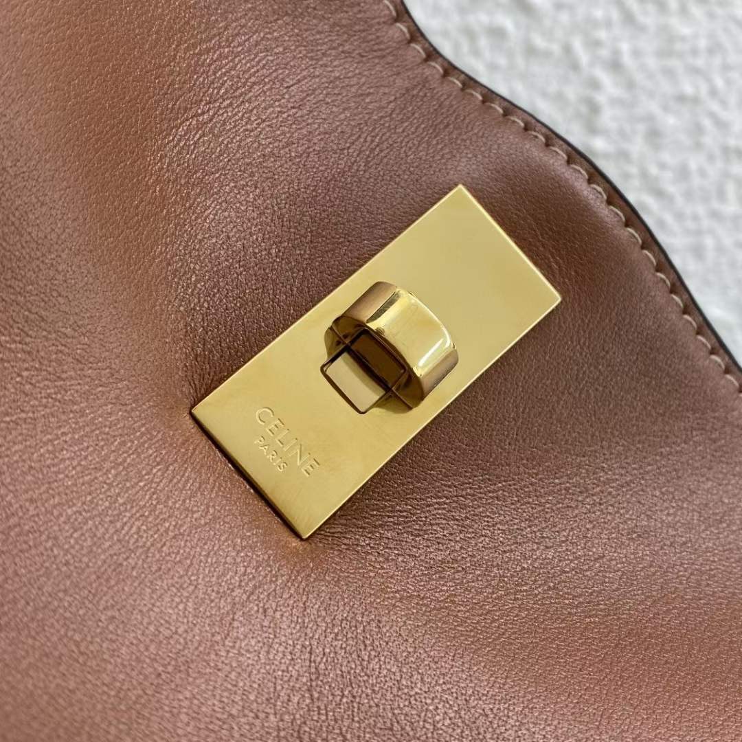[TOP] CELINE Bucket 16 Bag - Brown