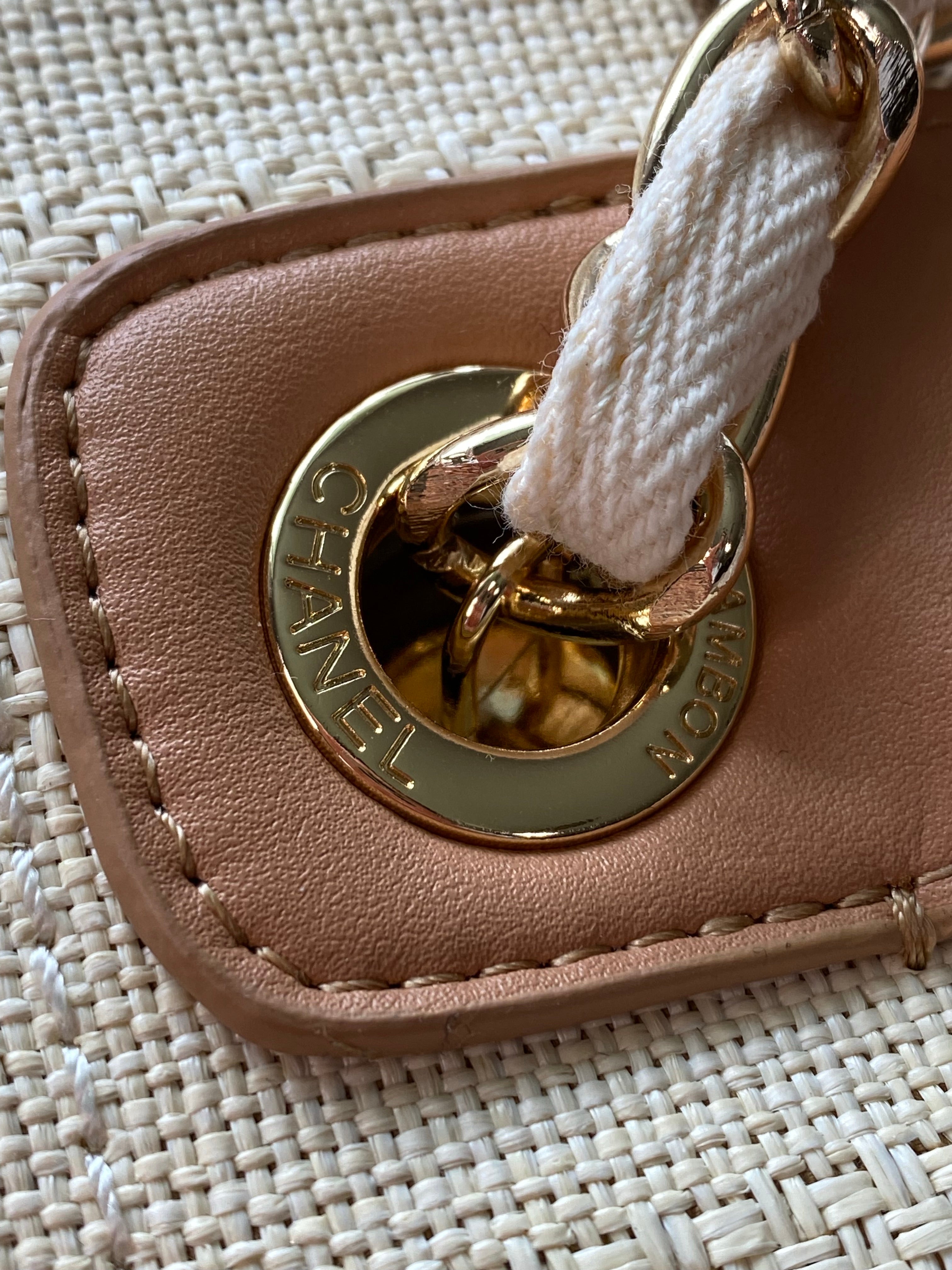 [TOP] CHANEL Small Deauville Shopping Bag 35cm - Brown Beige