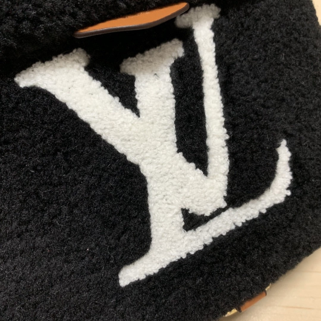 [TOP] Louis Vuitton LV LV Teddy Bumbag - BLACK/WHITE