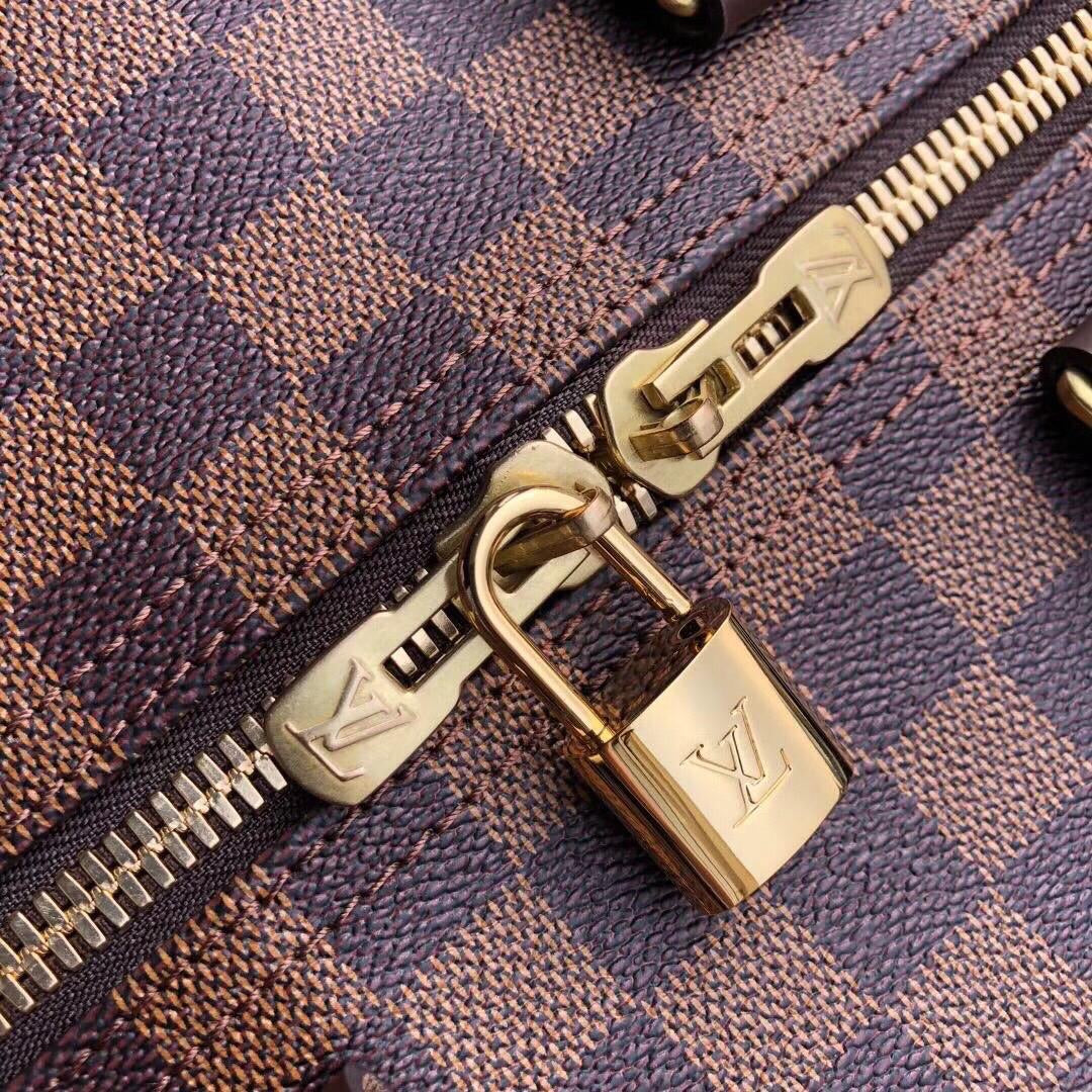 [TOP] Louis Vuitton LV Loui$ Vu!tt0n Keepall Bandouliere Travel Bag 50CM - Damier Ebene