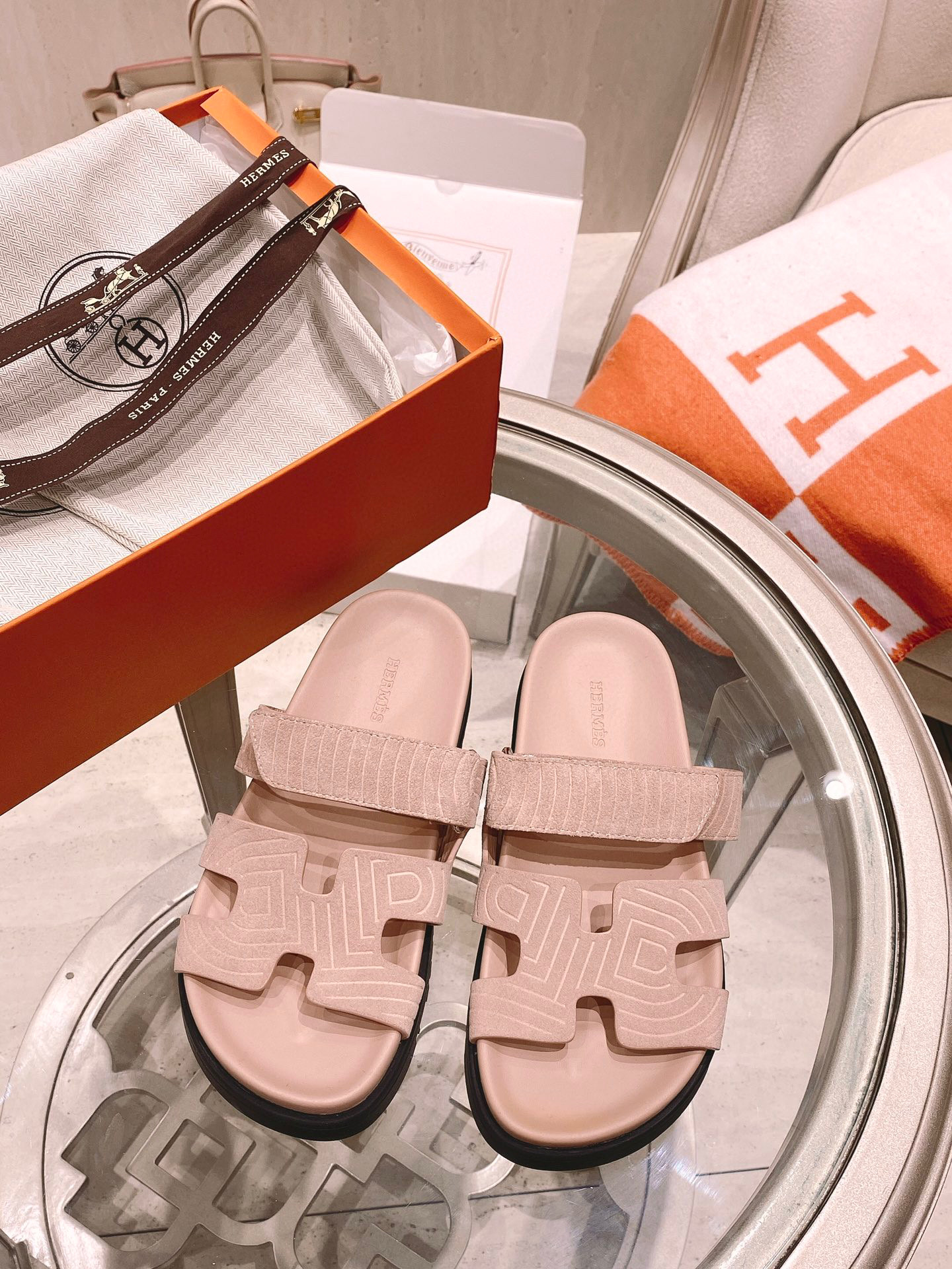 [TOP] HERMES Chypre Sandal - 13 Colours