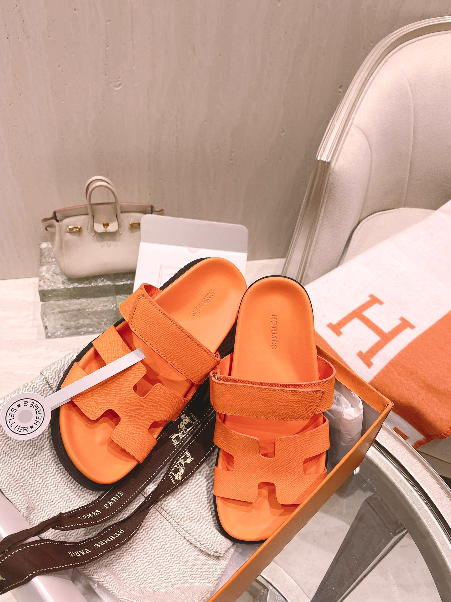 [TOP] HERMES Chypre Sandal - 13 Colours