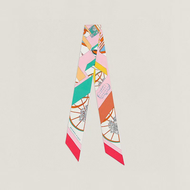 [TOP] HERMES Twilly Springs Springs Twilly 86 x 5 cm - Four Colours