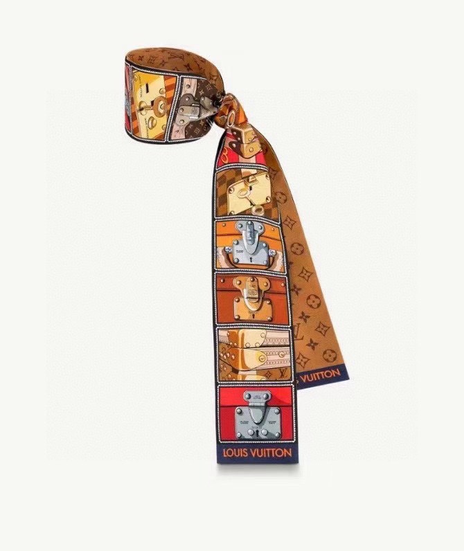 [TOP] Louis Vuitton LV L*V Tie Scarf