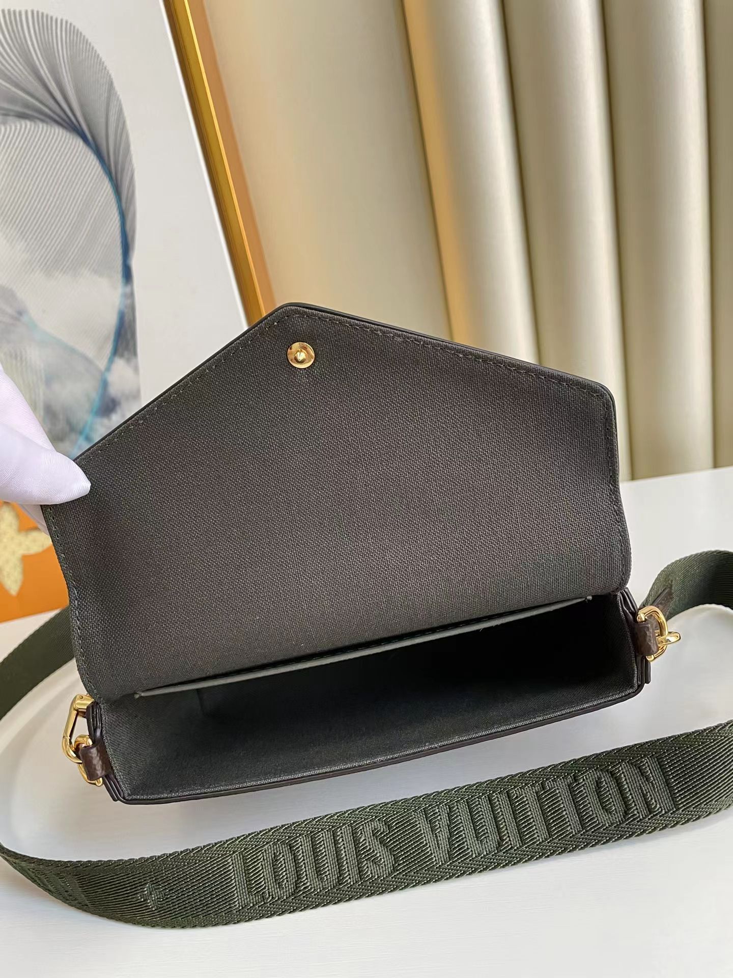 [TOP] Louis Vuitton LV Felicie Strap & Go Monogram 17×10×4cm - PINK/Green