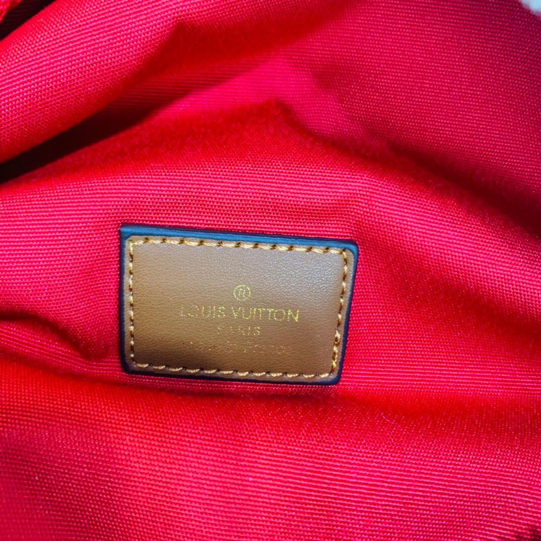 [TOP] Louis Vuitton LV  Teddy Bumbag 17.78 ×35.56 ×12.7 cm-White