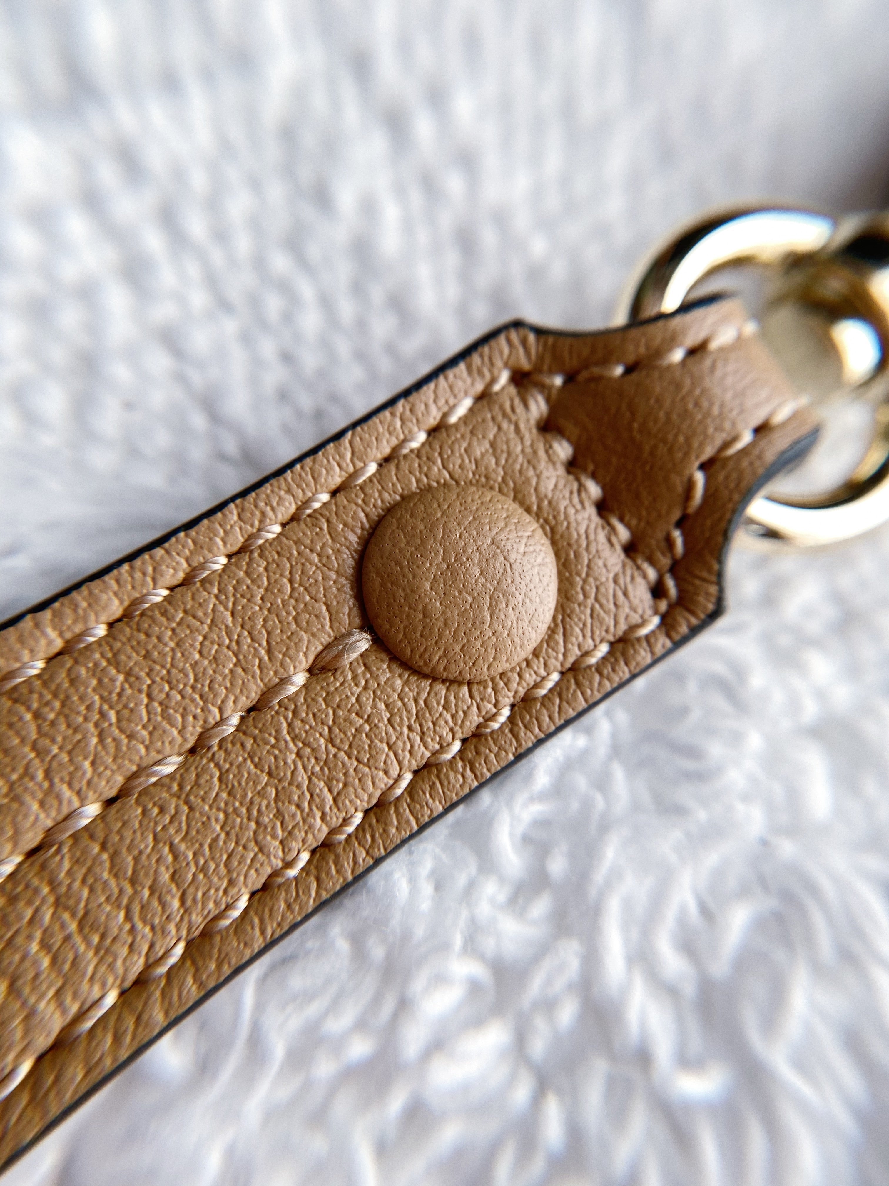 [TOP] Chloe Small Faye Leather Satchel - BEIGE