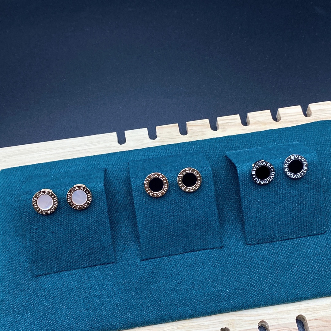 [TOP] BVLGARI Necklace Earrings Set