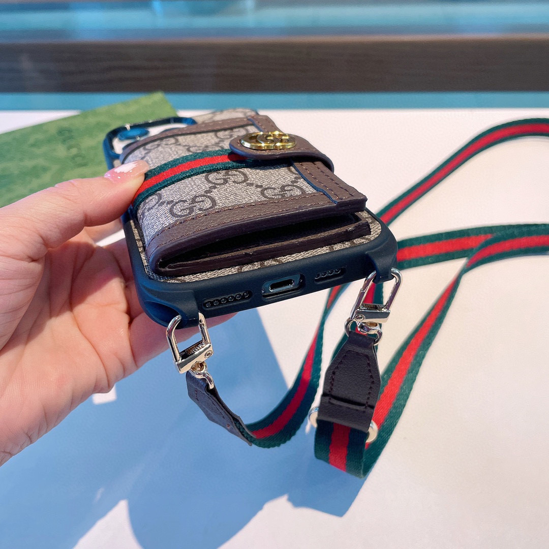 [TOP] GUCCI Phonecase with Cardholder