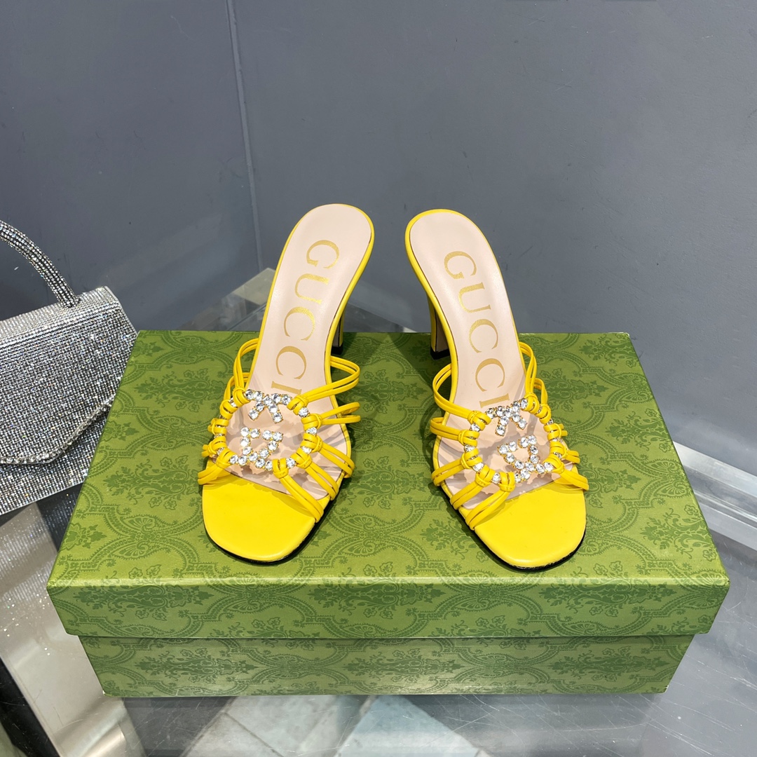 [TOP] GUCCI Lsa Diamond Sandals - 11 Color