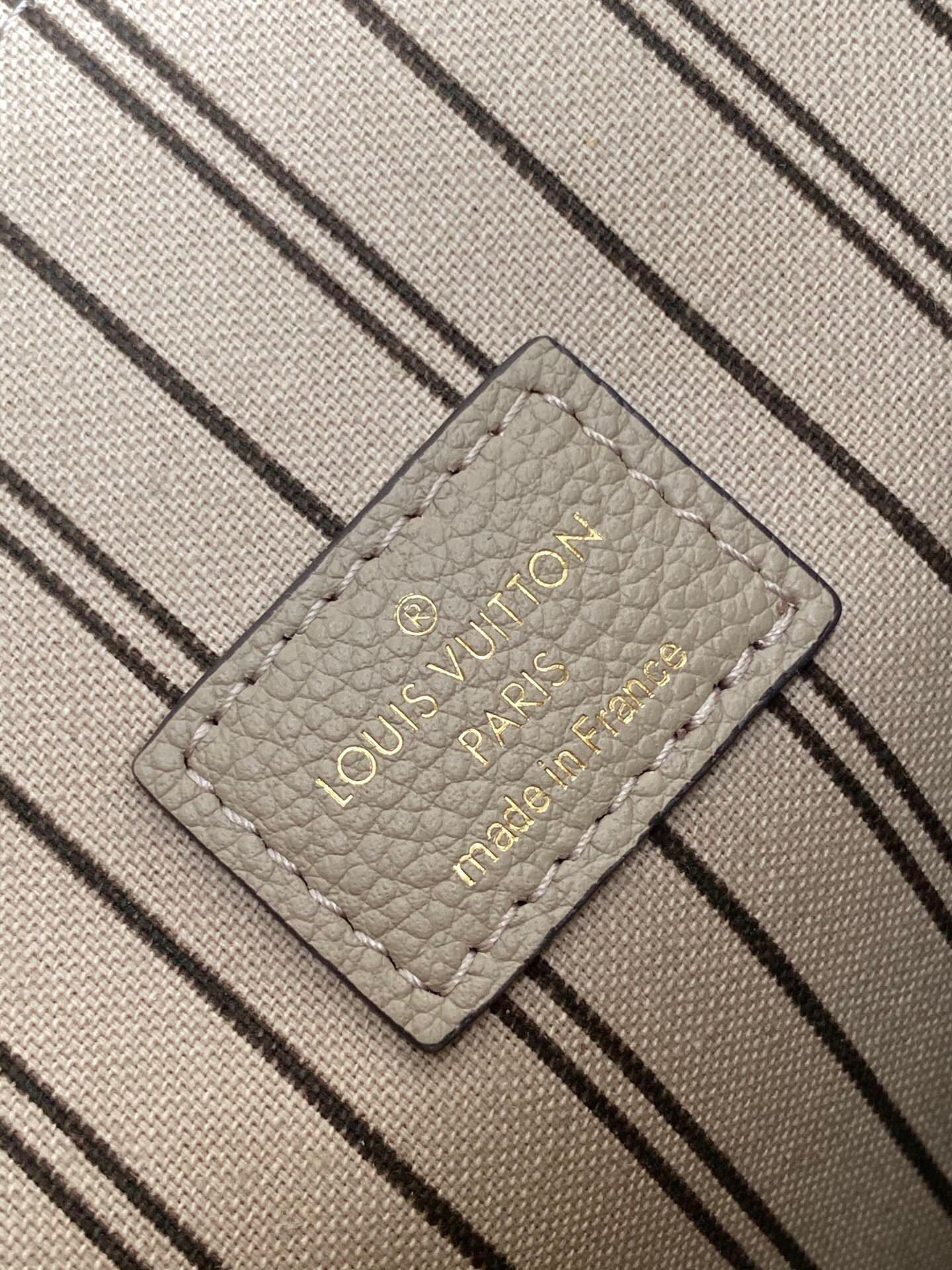 [TOP] Louis Vuitton LV £V Empreinte Pochette Metis 25X19X7cm - Taupe