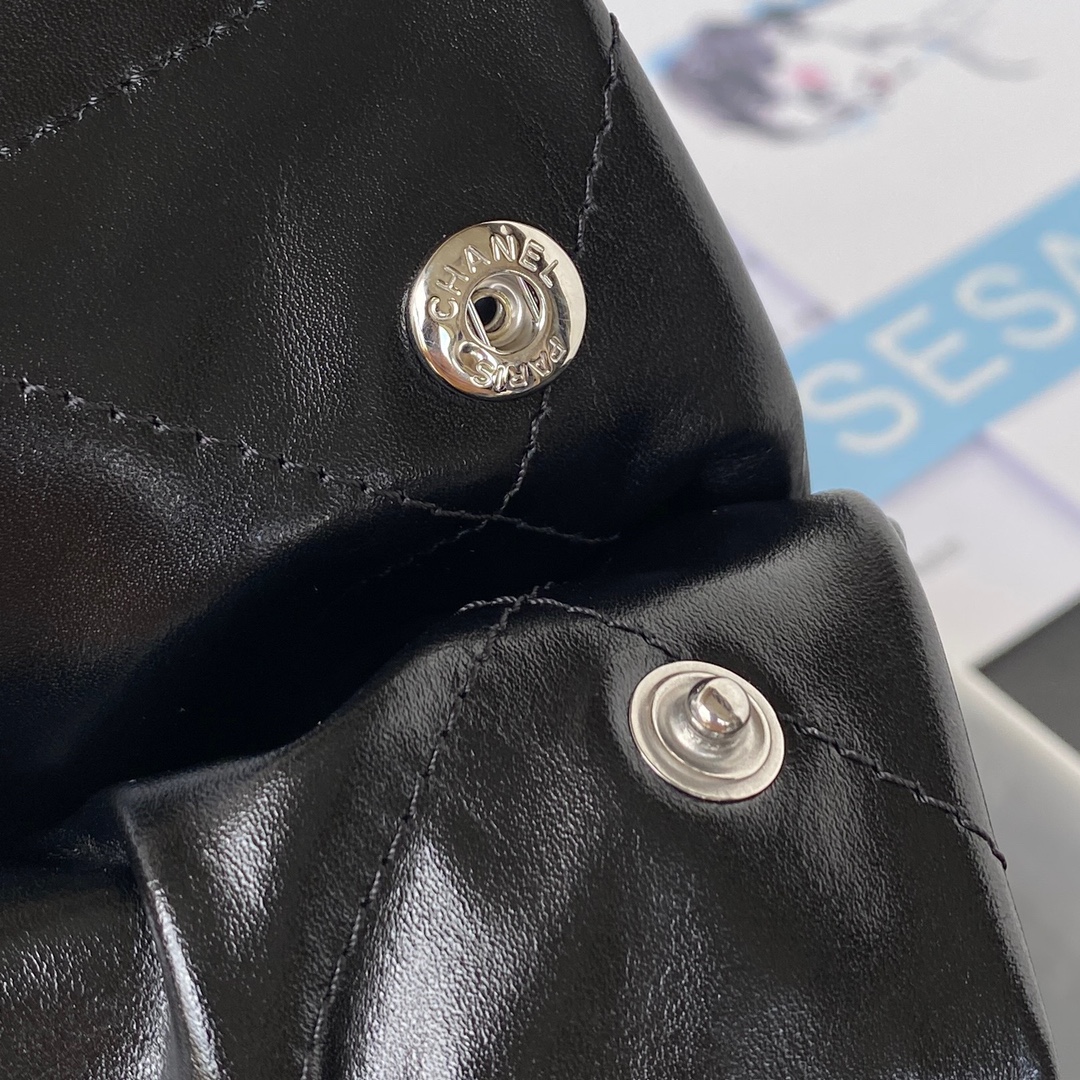 [TOP] CHANEL 22 Bag 35CM - SHW - Black