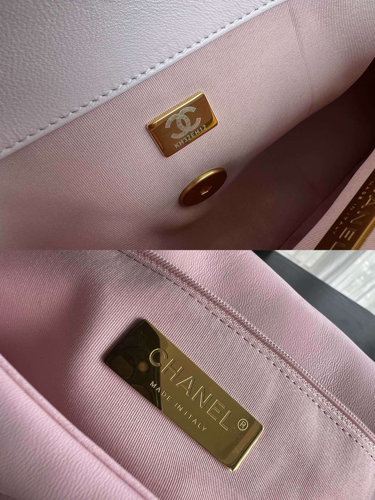 [TOP] CHANEL 19 Bag Maxi 36cm - Pink Sakura