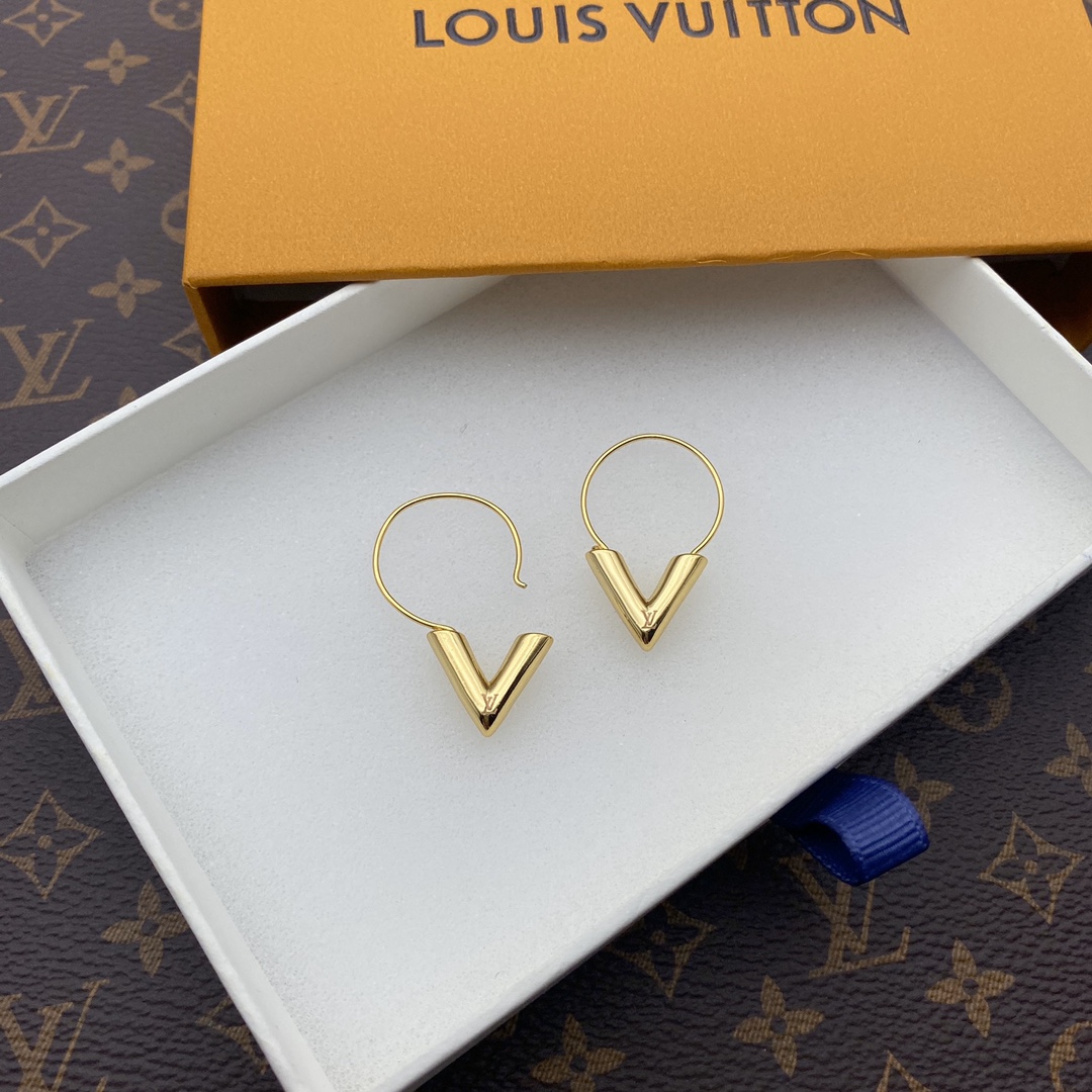 [TOP] Louis Vuitton LV LV Volt Earrings