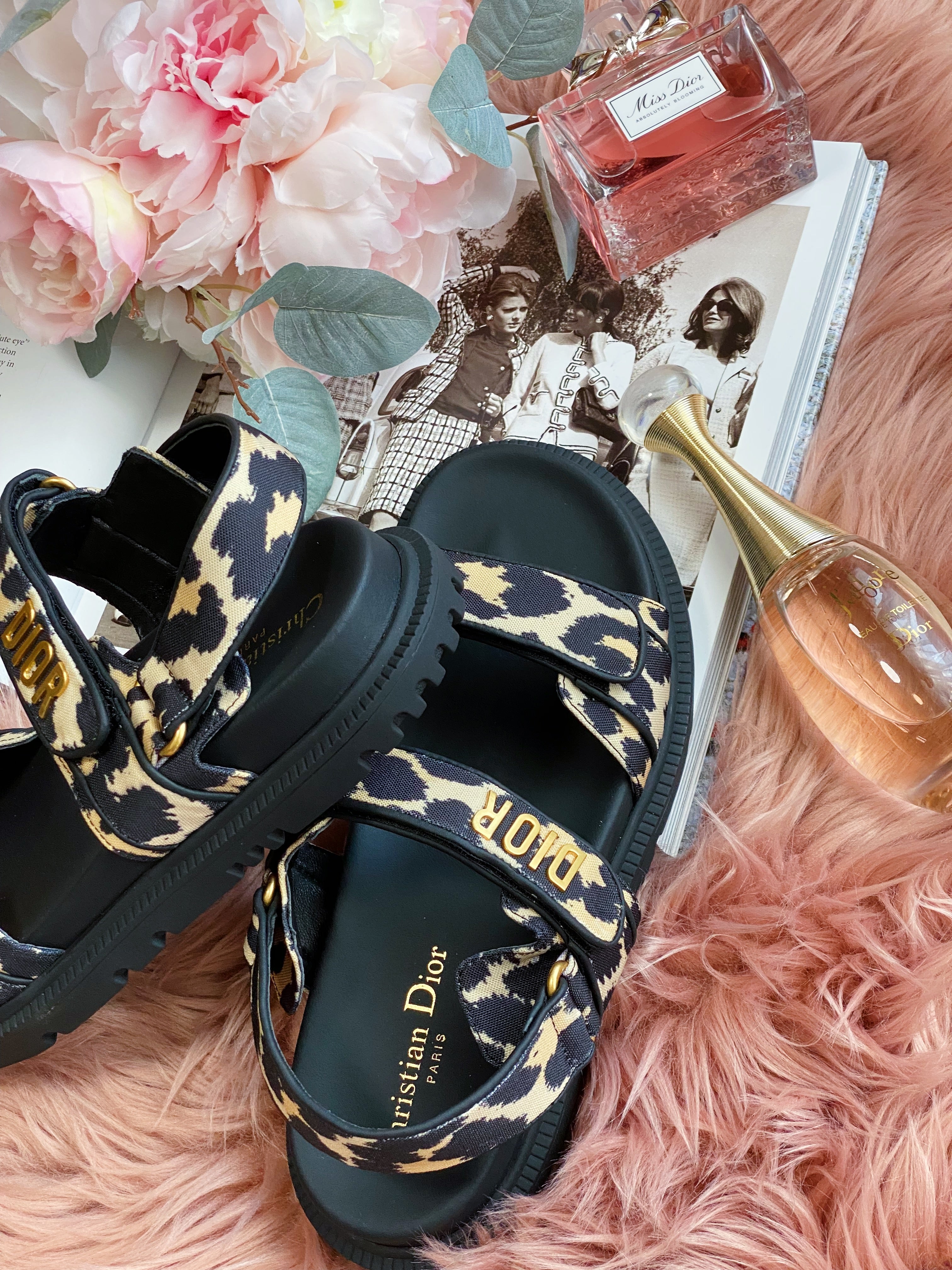 [TOP] Christian DiorAct Sandals Technical Fabric - Mizza Printed