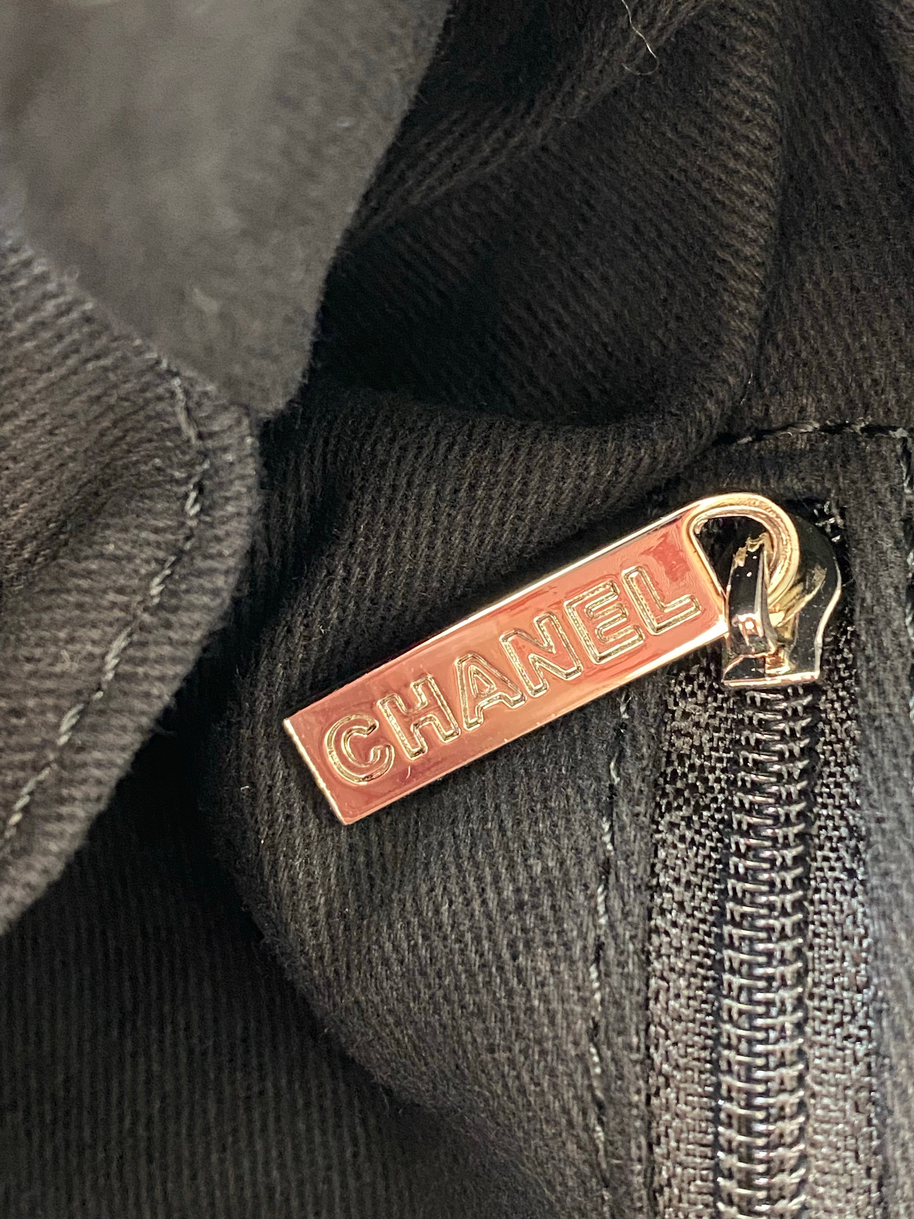 [TOP] CHANEL Deauville Top Handle Tote small 35cm - Charcoal