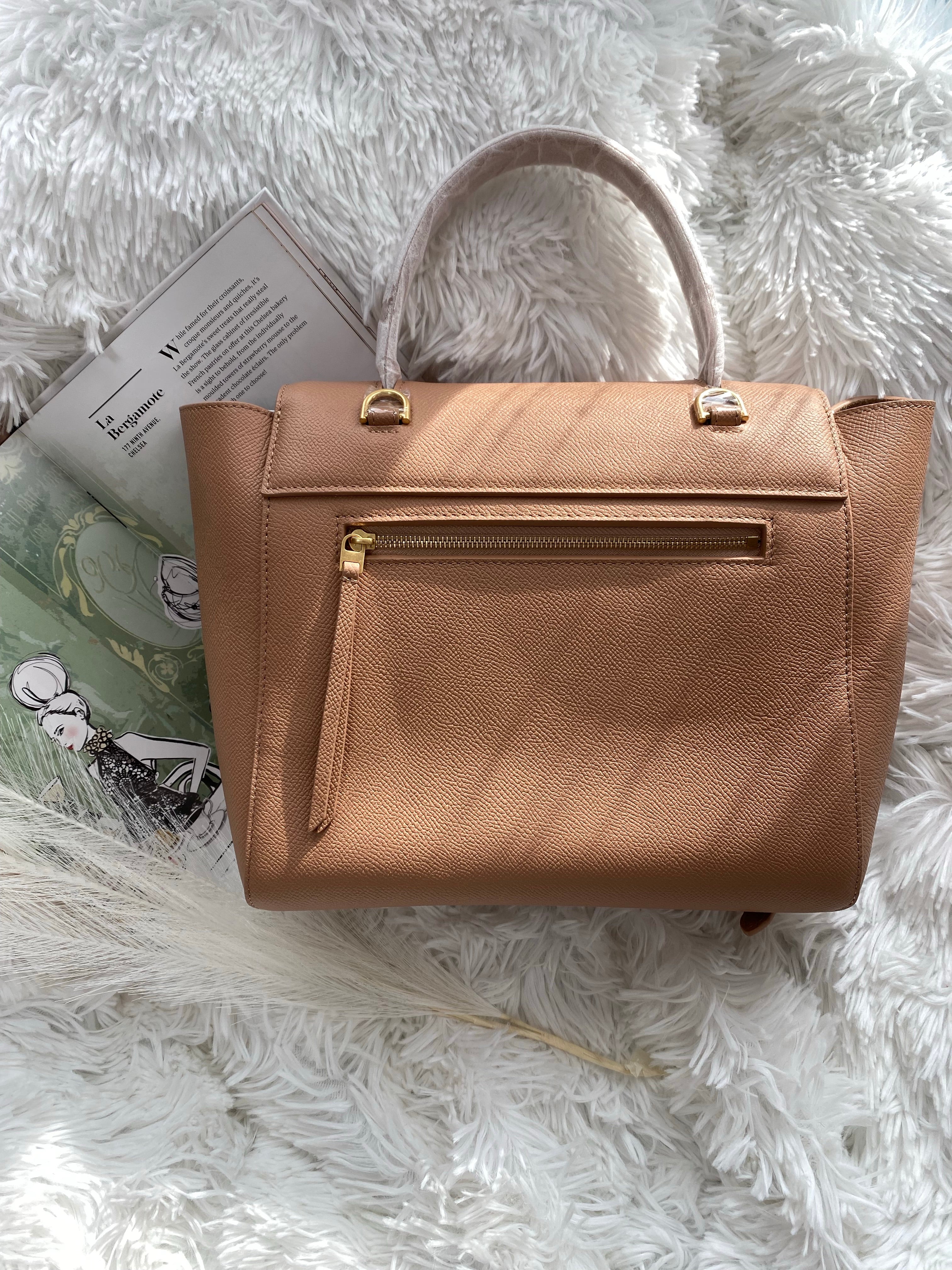 [TOP] CELINE Micro Belt Bag - Apricot