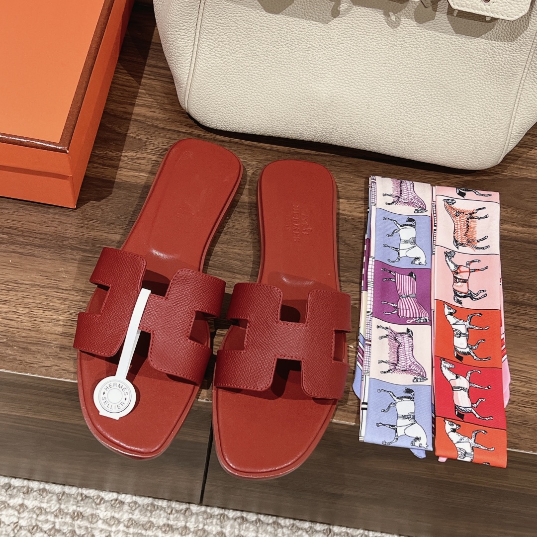 [TOP] HERMES Oran Sandals - 16 Color