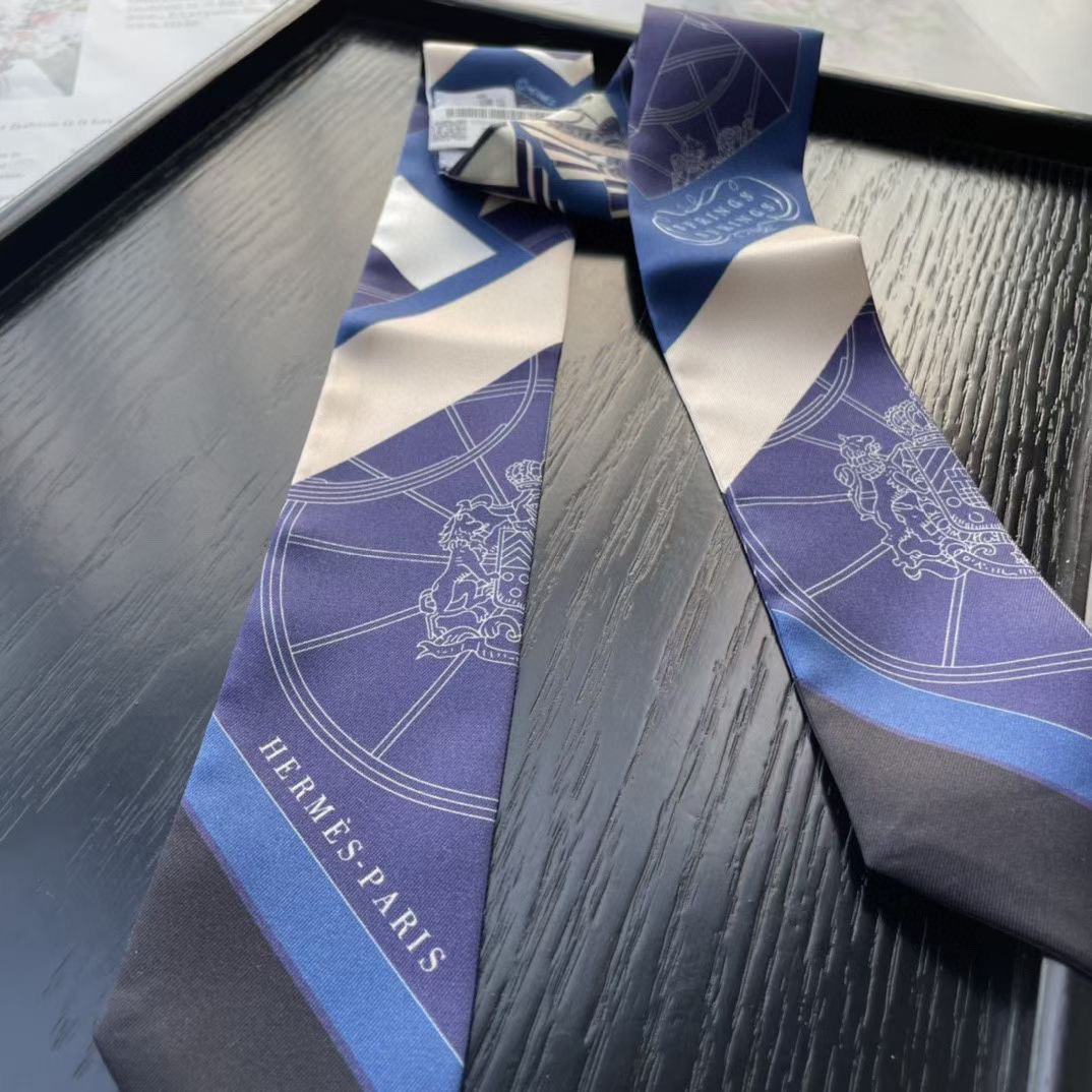 [TOP] HERMES Twilly Springs Springs Twilly 86 x 5 cm - Four Colours